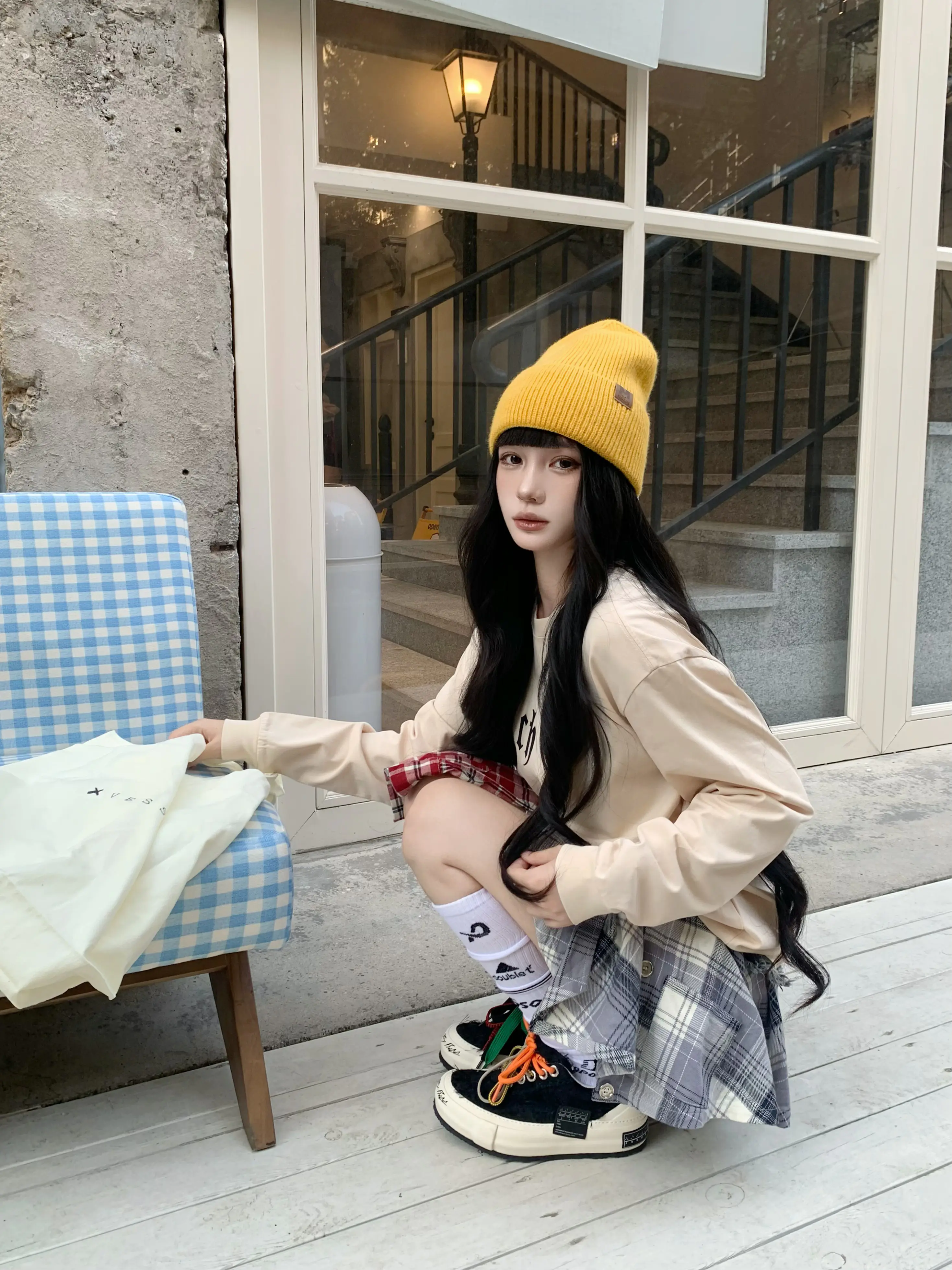 秋日街头美式潮流感look💥