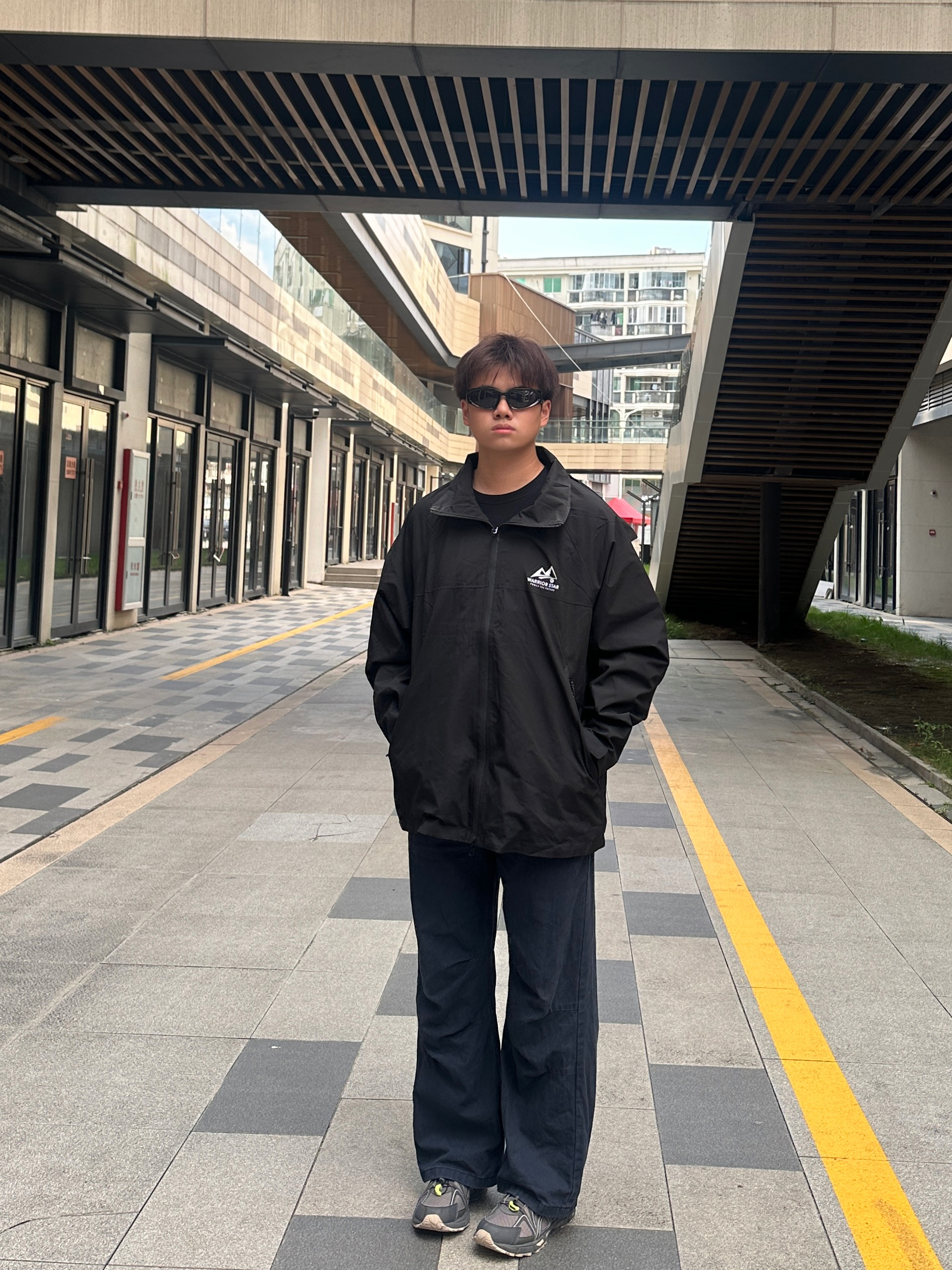 立领冲锋外套🧥早秋户外通勤外套