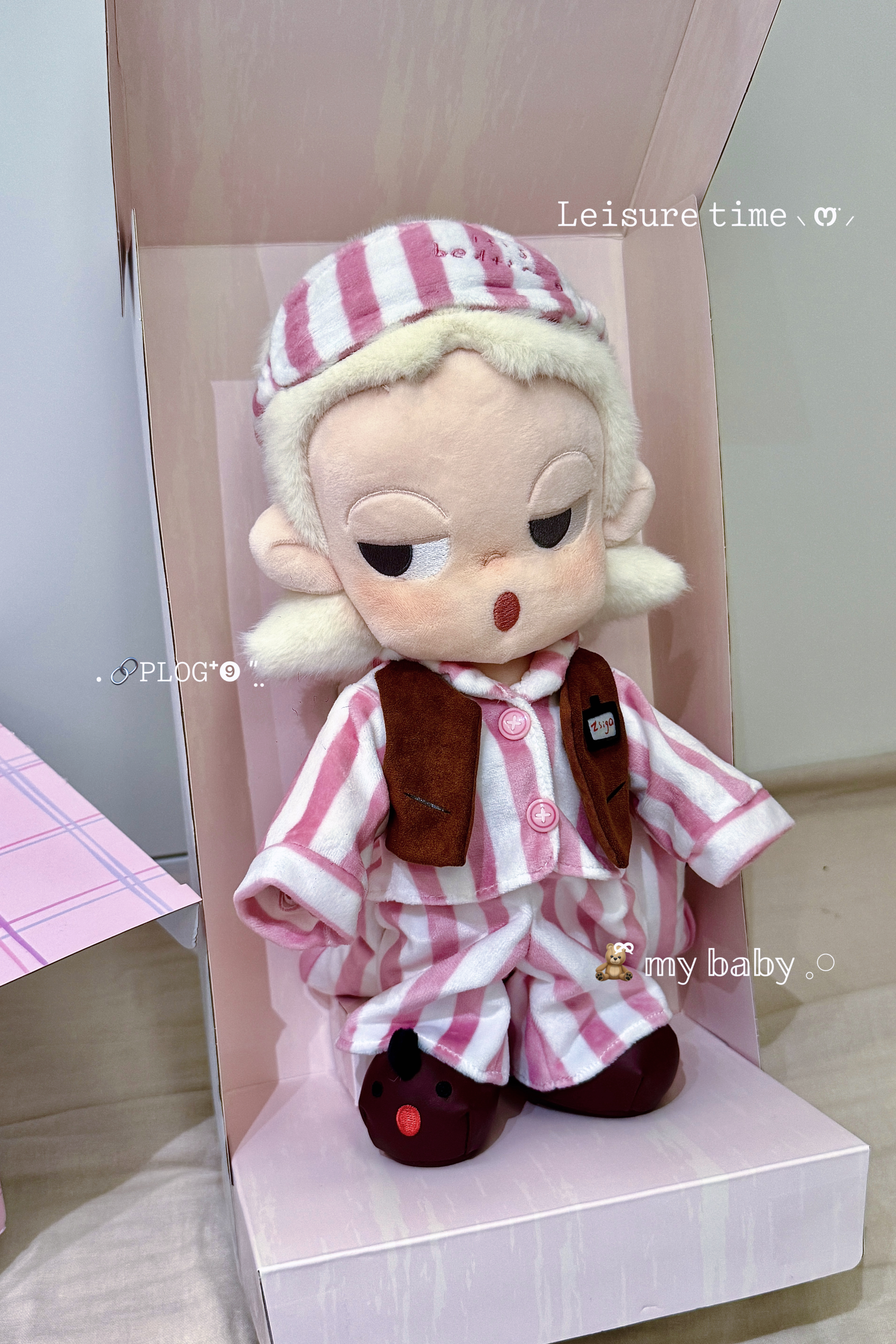 谁能拒绝睡衣款Zsiga!人生秀场这个软脸毛绒真的戳我🥰