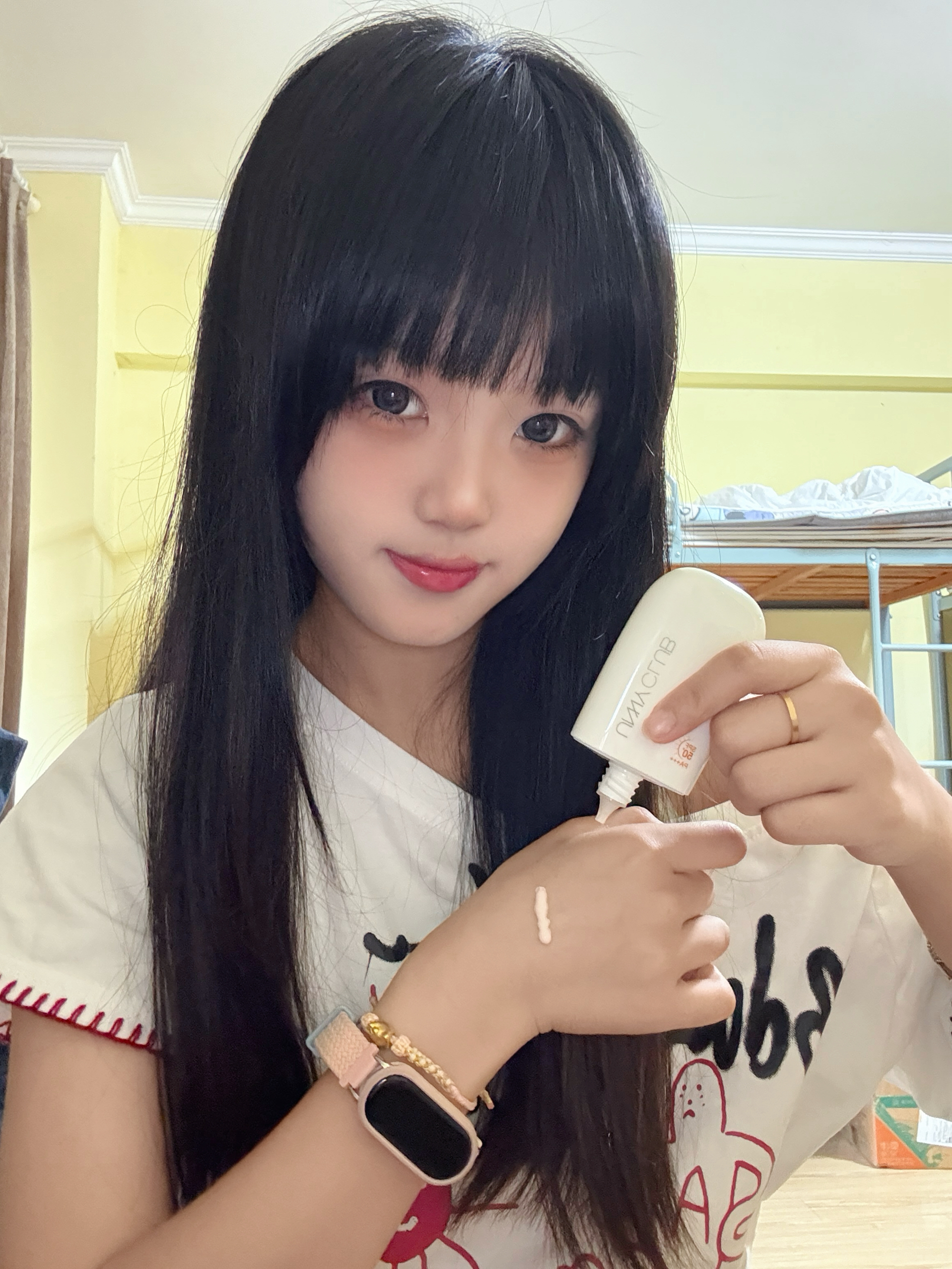 自然提亮的防晒👍