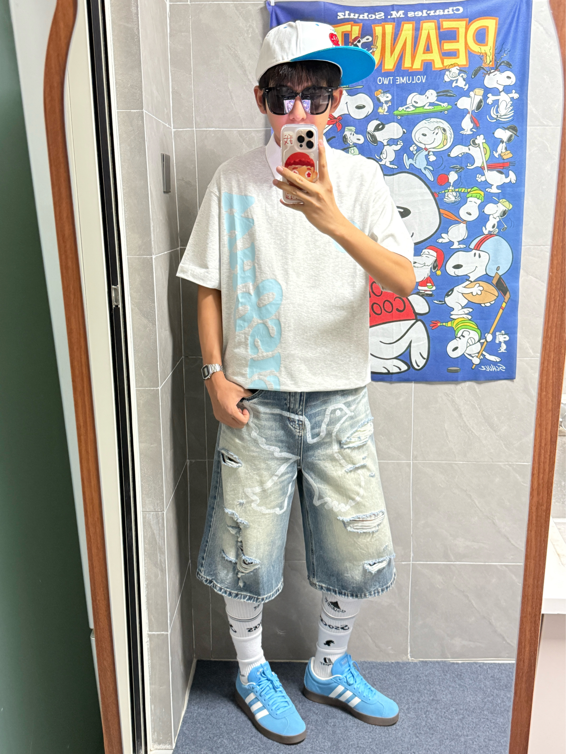 170美式boy夏季穿搭🩵