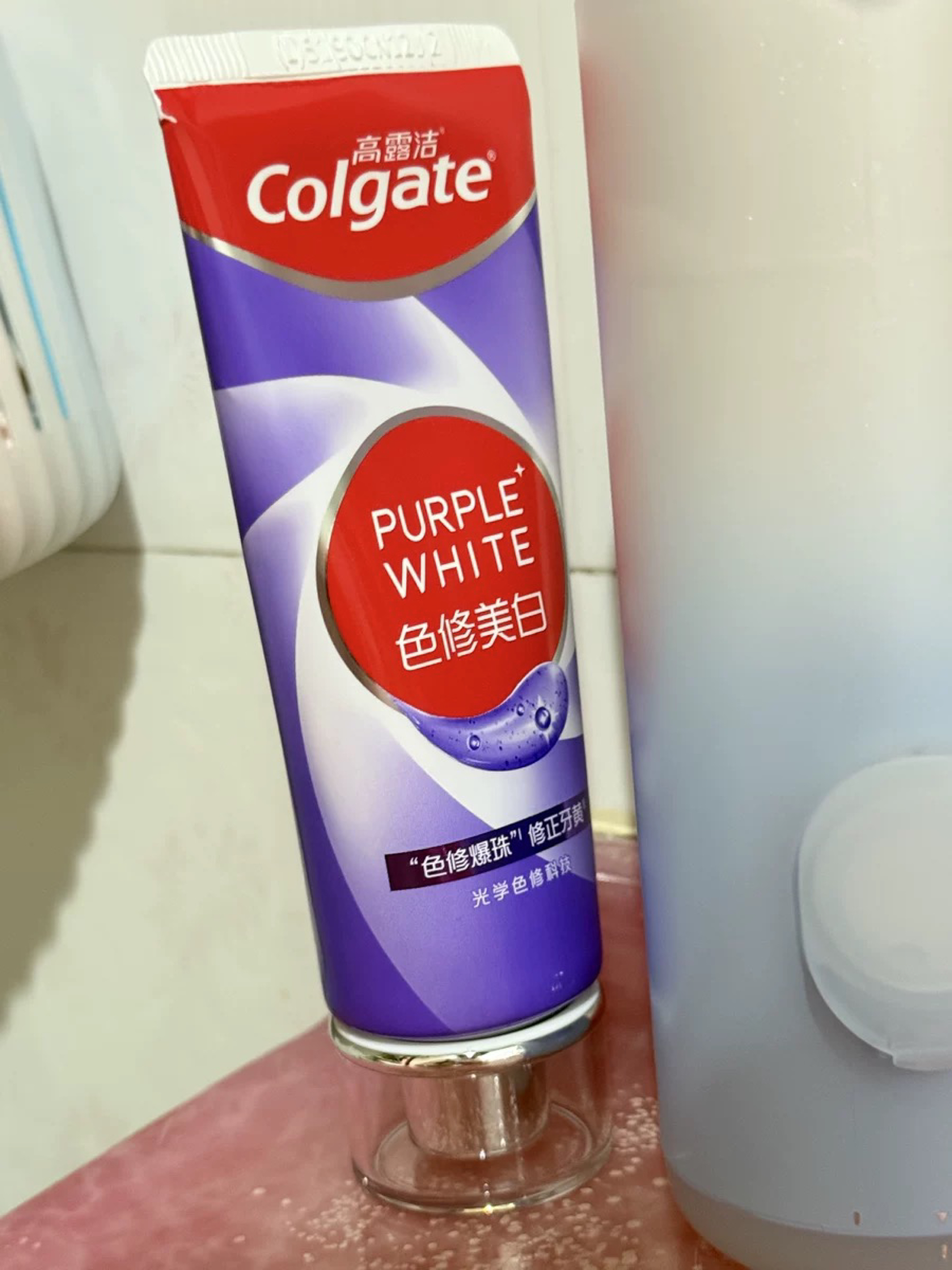 自用牙膏，用一次就有改善