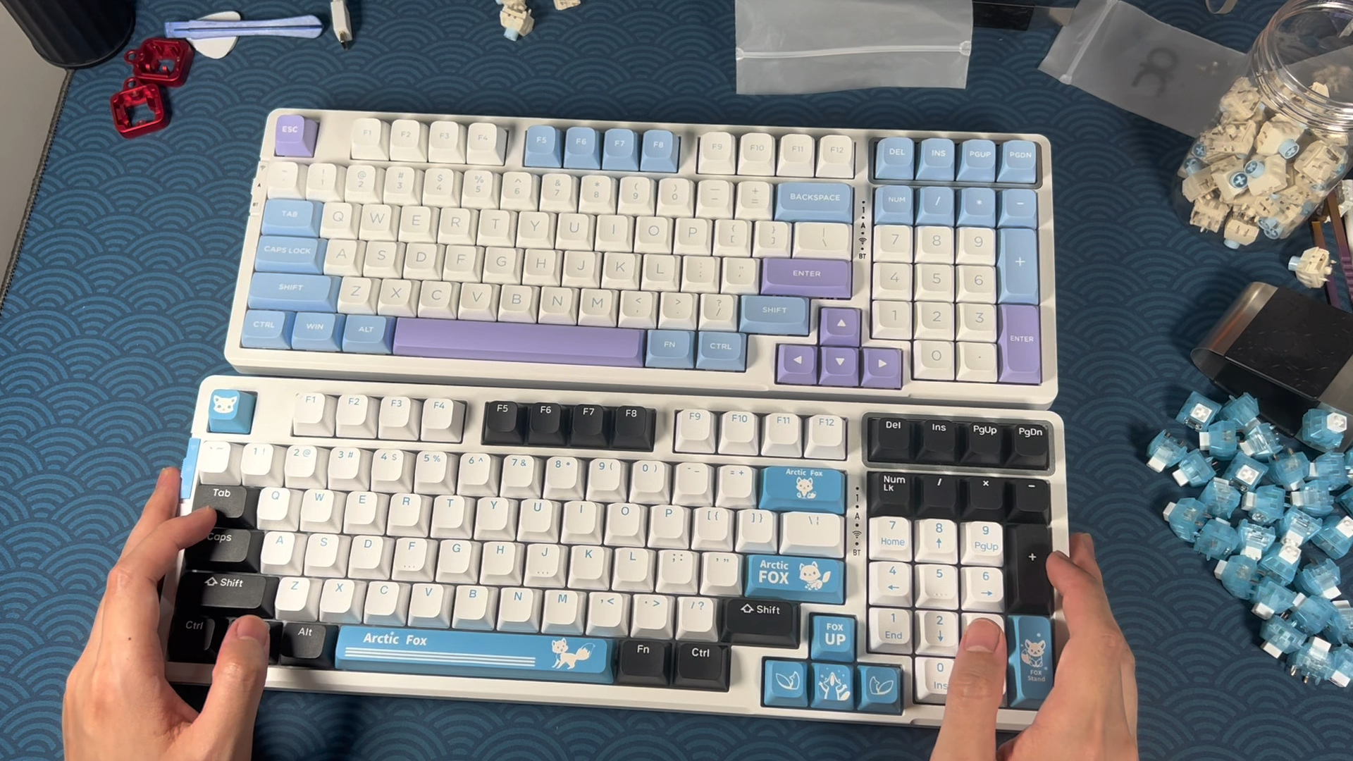 399元卷王机械键盘,VGN V98 Pro 蓝莓冰淇淋和冰淇淋Pro两款轴体怎么选?