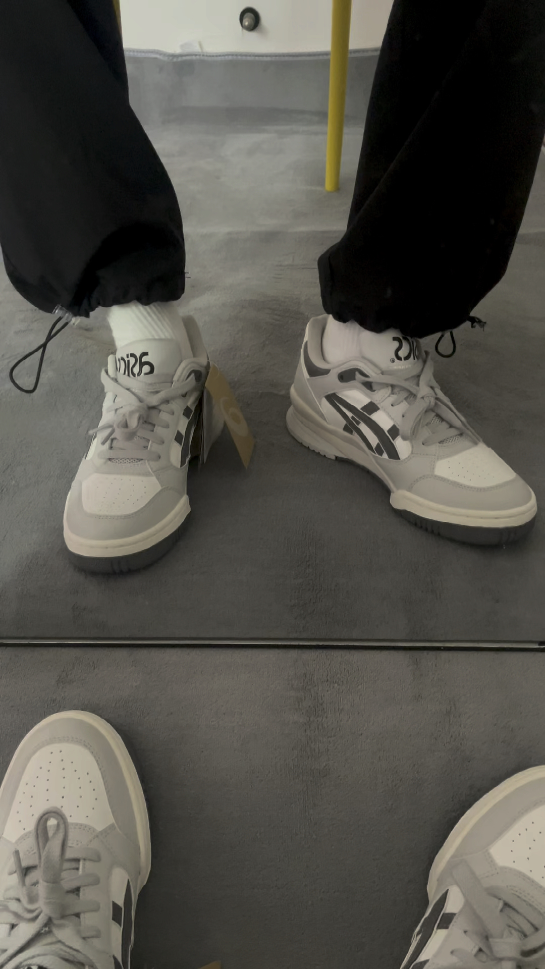 ASICS亚瑟士复古休闲鞋上脚效果✨