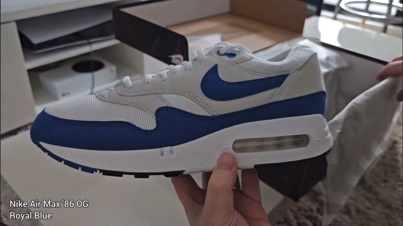 夏季好鞋推荐，AirMax1皇家蓝