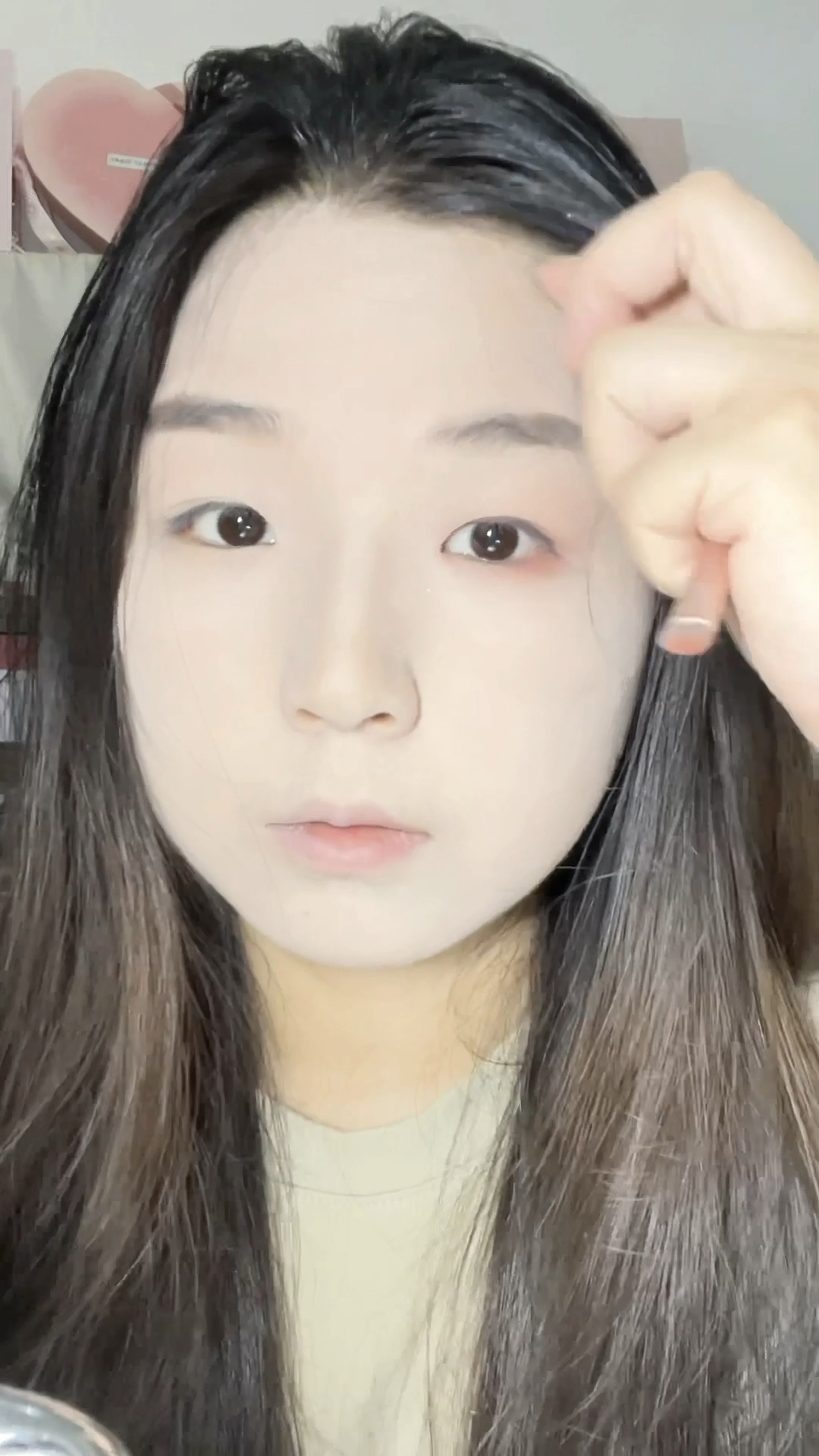 眼妆教程|夏天清透又温柔的妆容