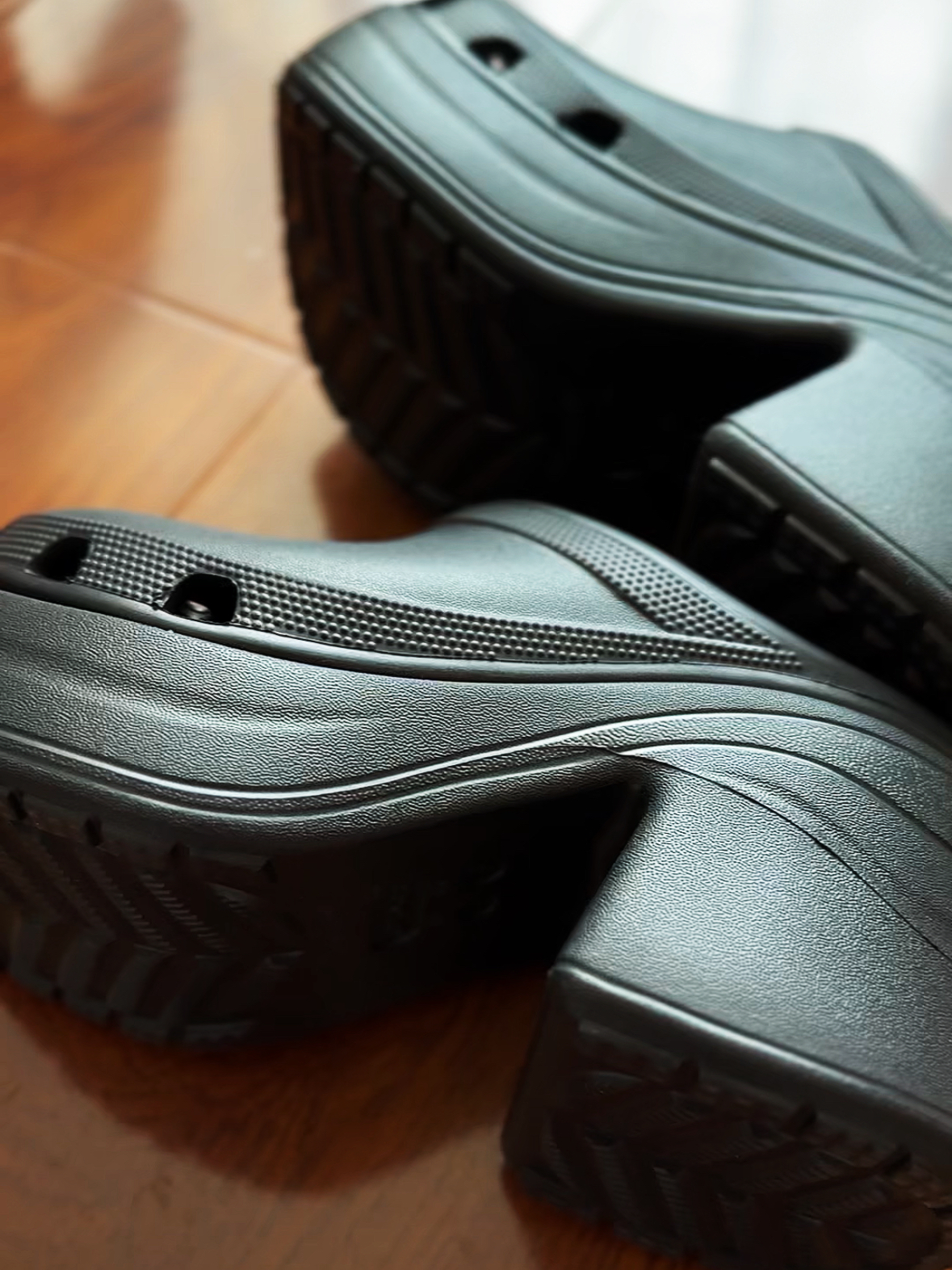 这么高的跟 上脚竟然还挺稳？