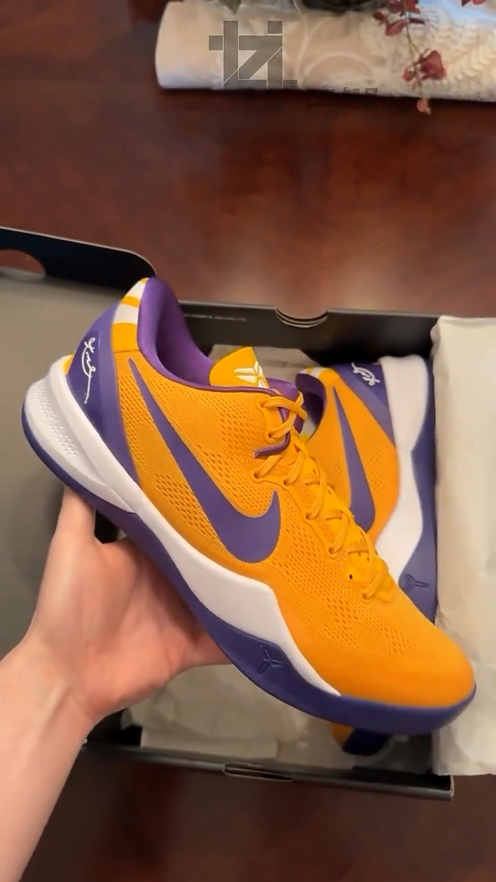 Nike Kobe 8 Protro “LSU” PE 开箱!