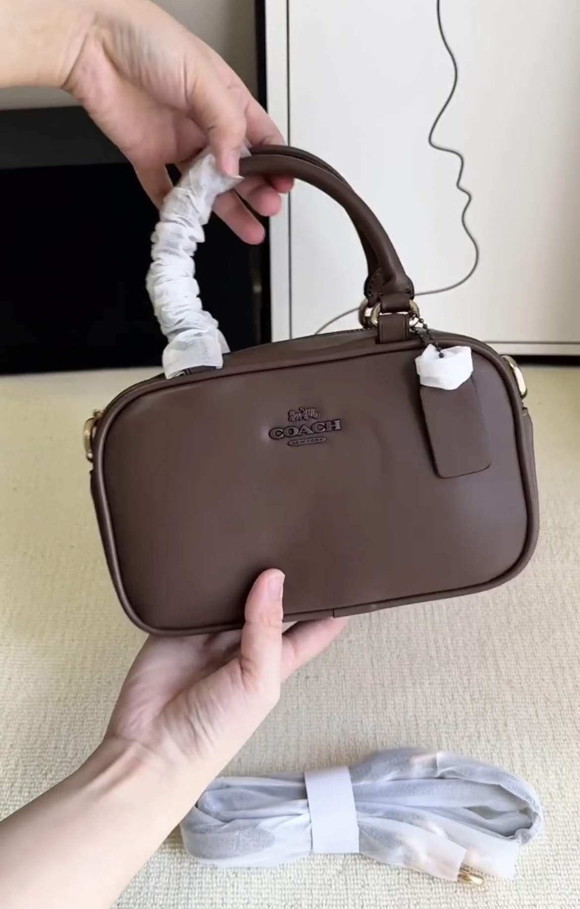 蔻驰satchel19包包来啦～