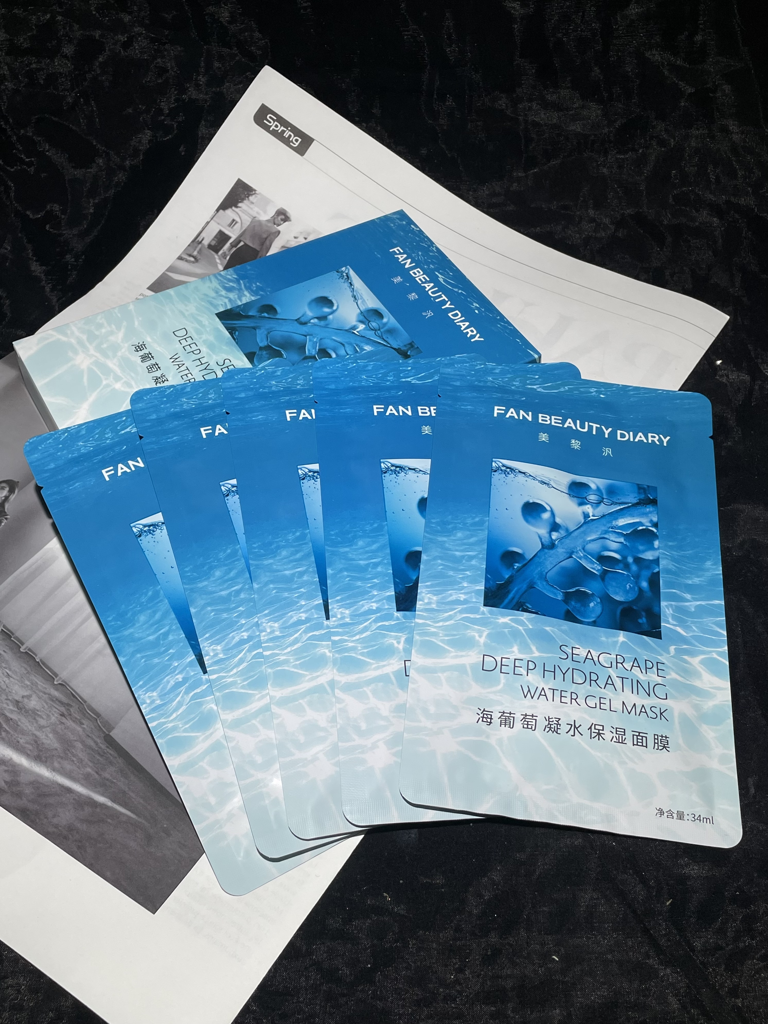 夏天了 肌肤也要咕噜咕噜的喝水💦