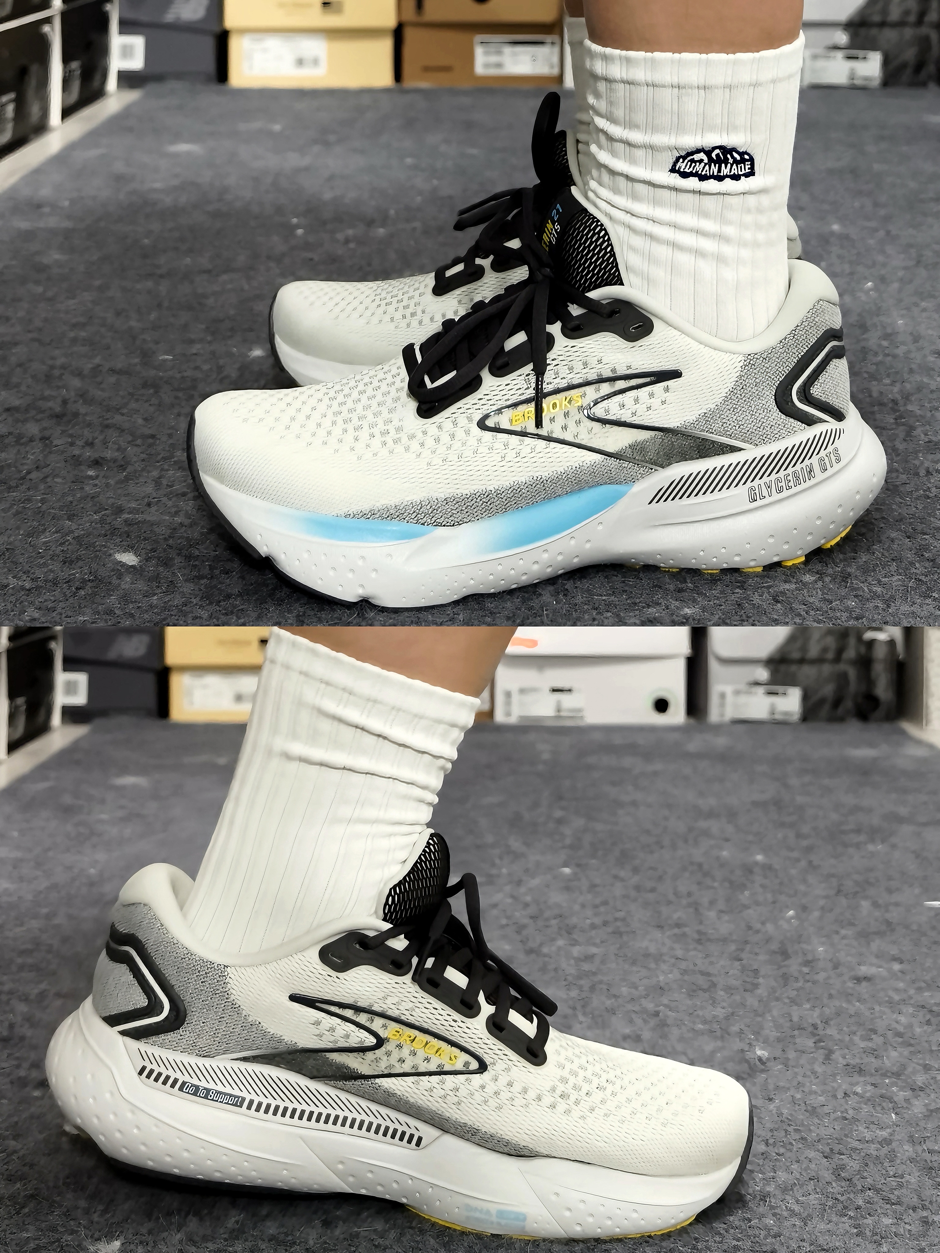 Brooks⚡️甘油21GTS上脚