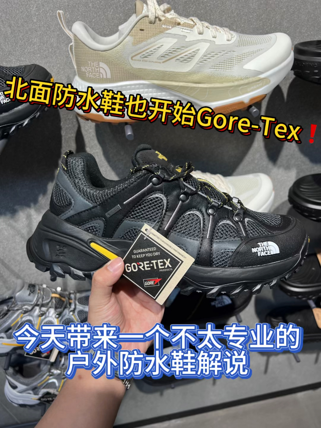 北面工装防水鞋也开始Gore-Tex❗️