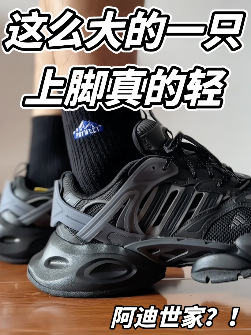 这么大的一只 上脚是真的轻
