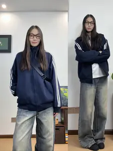 ootd | 藏蓝色卫衣外套分享~
