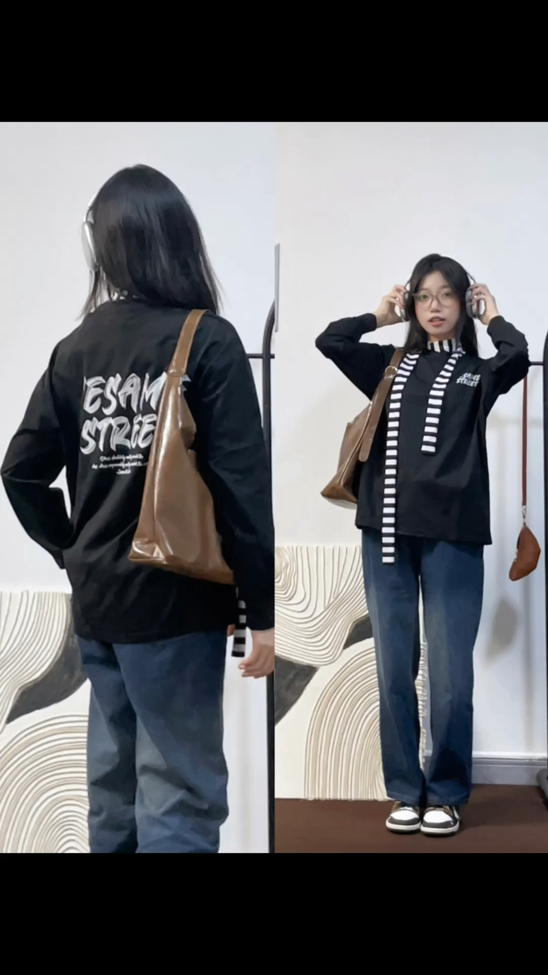 ootd｜T恤+牛仔裤=活力少年感🤍秋天本命穿搭~