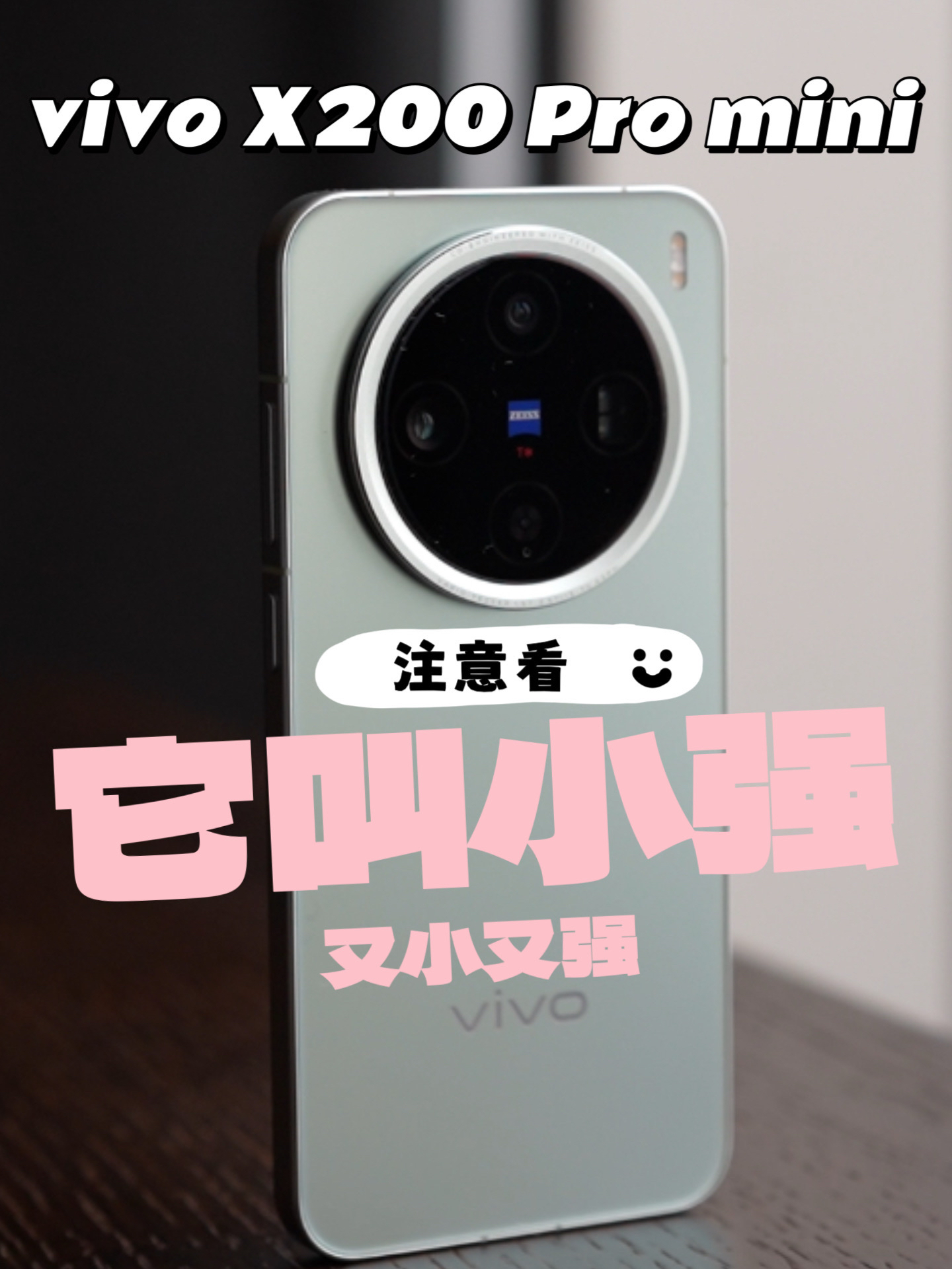 注意看,这款手机叫小强,又小又强
