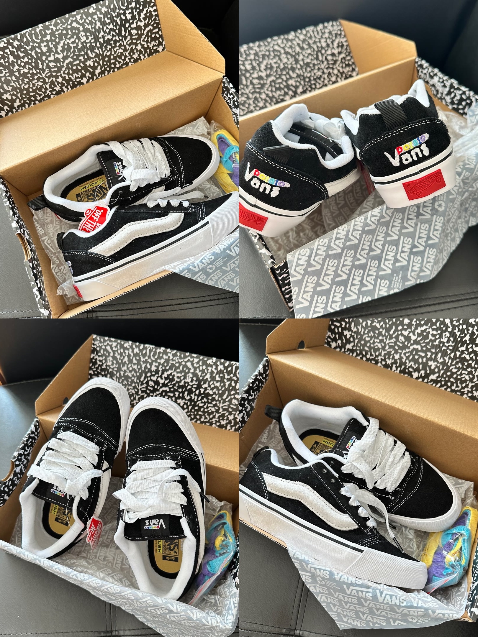 👟 | Vans/范斯 Knu-Skool 复古美式 时尚 板鞋面包鞋
