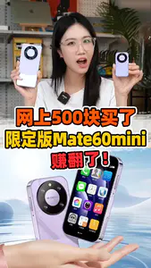 赚翻了!500块买了一台华为Mate60 mini,你敢信吗?!