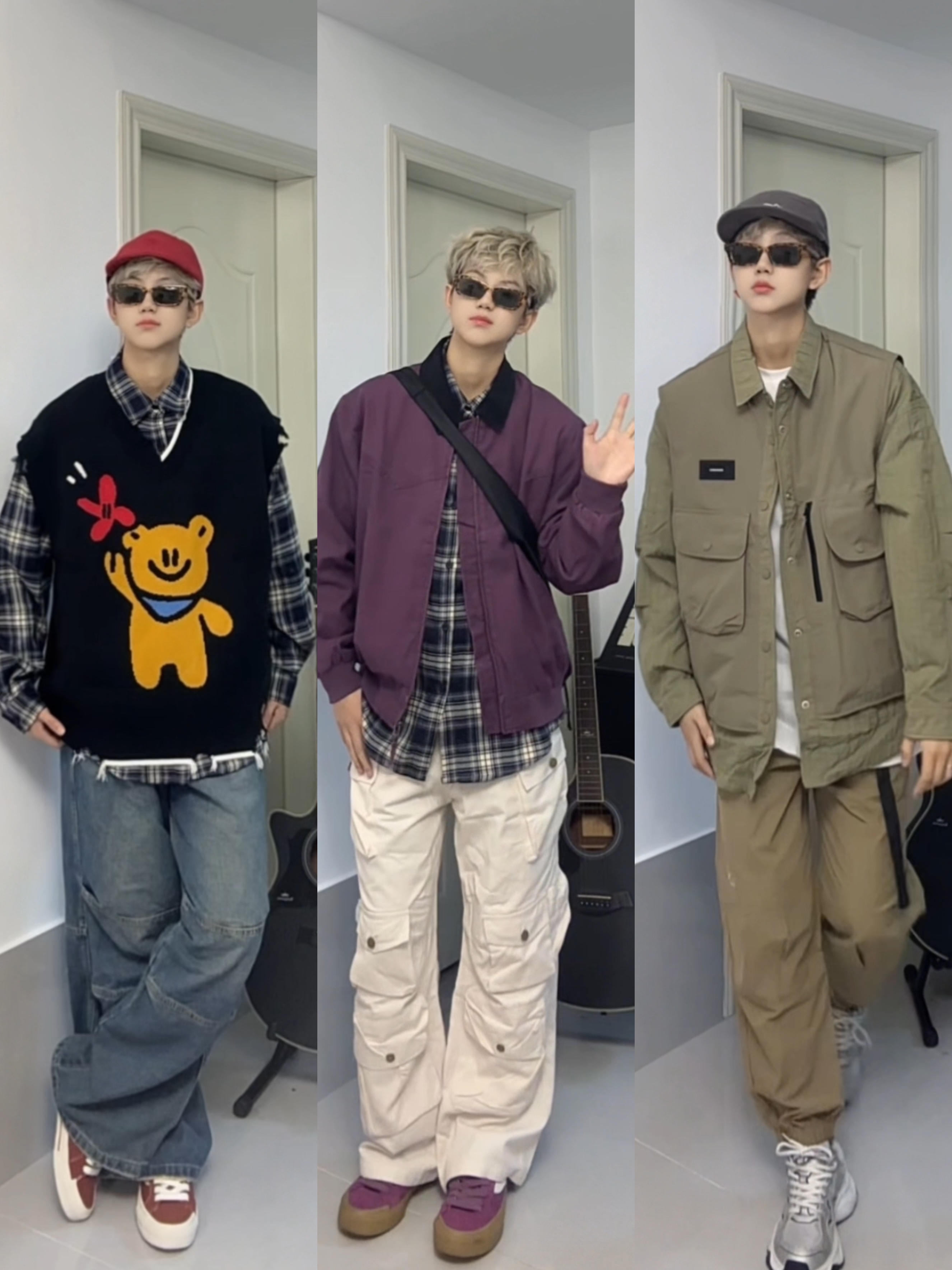 秋冬合集三件套 | 175这样穿包帅的