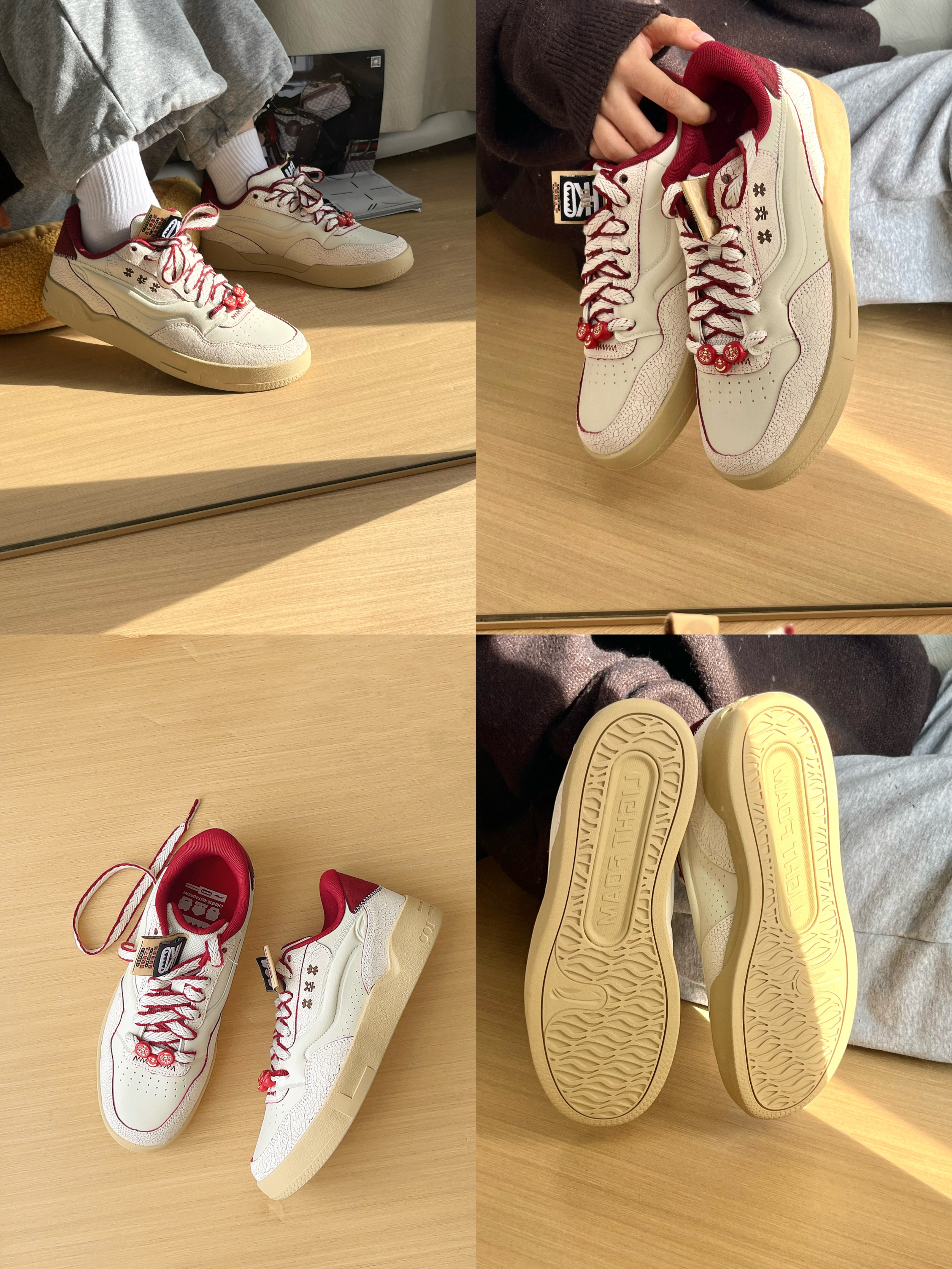 沃晕了😵李宁这双板鞋做的深得我心