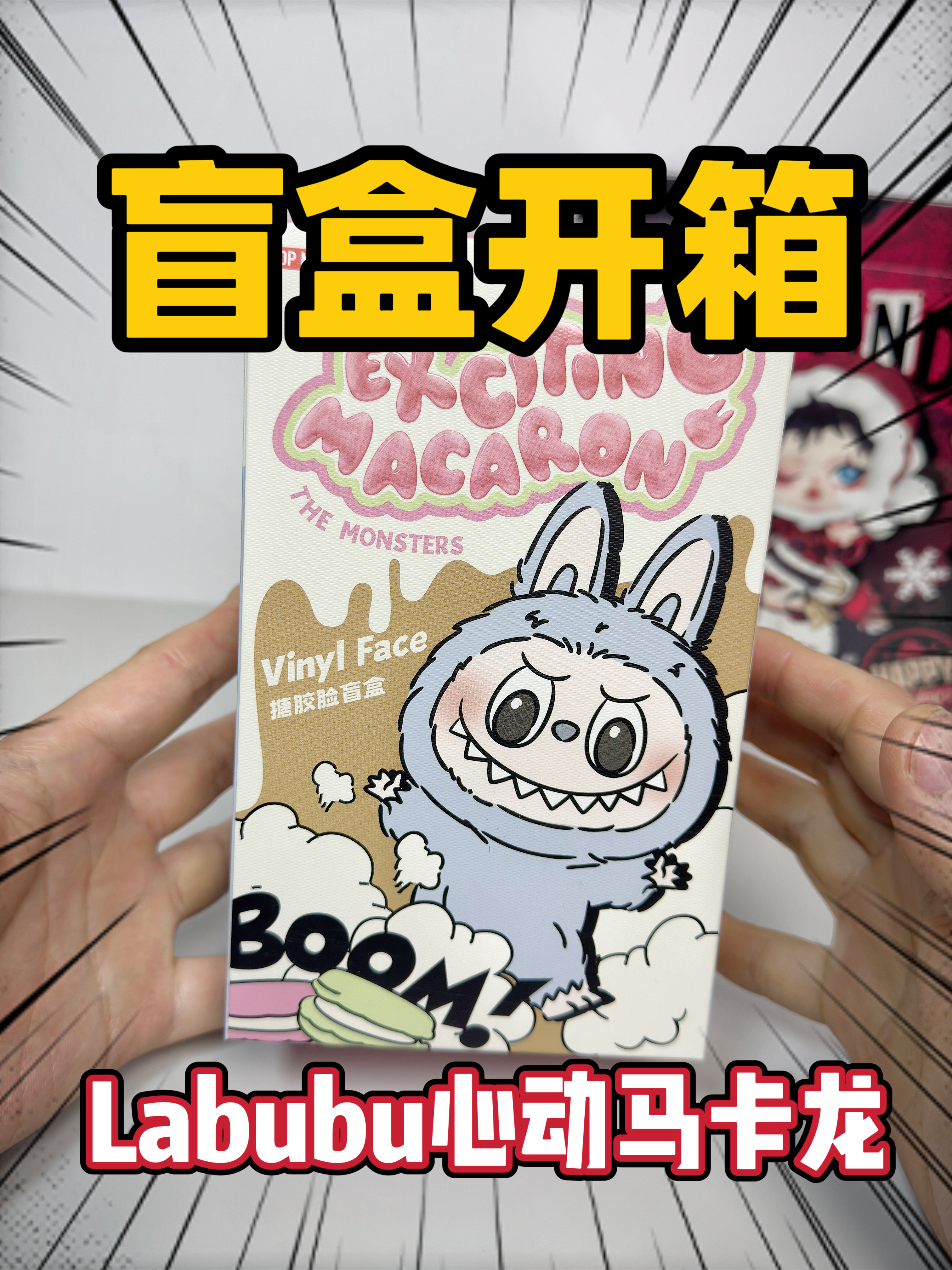 Labubu心动马卡龙开箱‼️