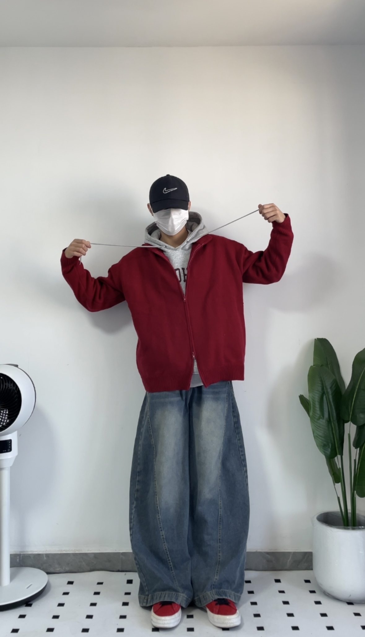 OOTD|忍不一点 新年一定要把红色开衫叠穿出Fitcheck‼️