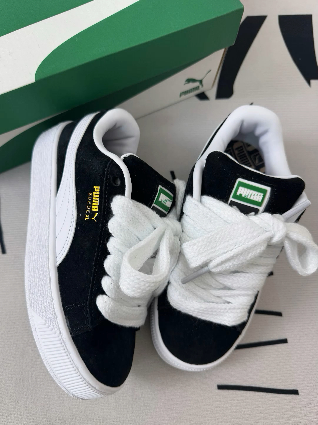 Suede xl经典板鞋变面包鞋啦