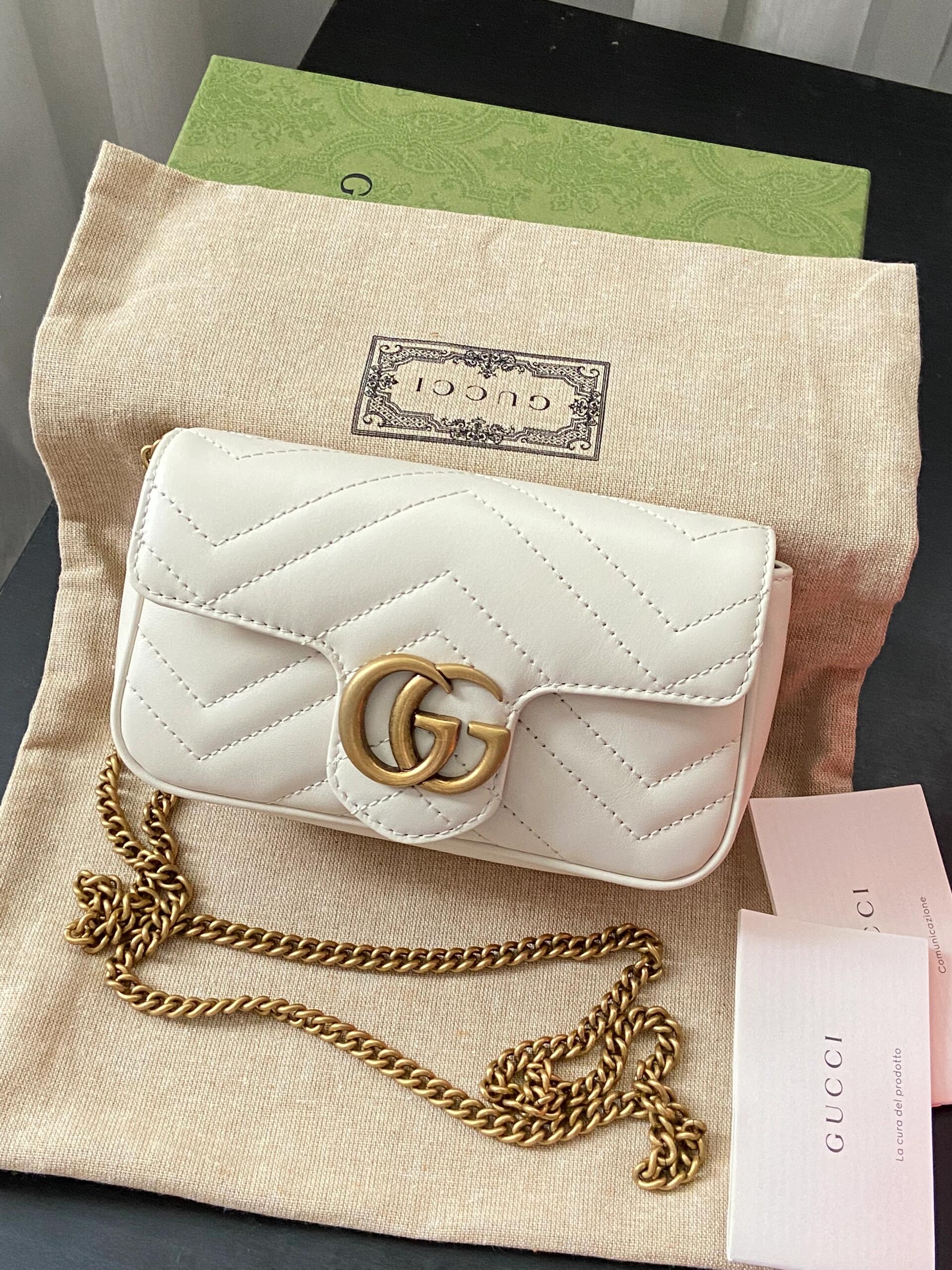 gucci黑金马蒙！人生第一包