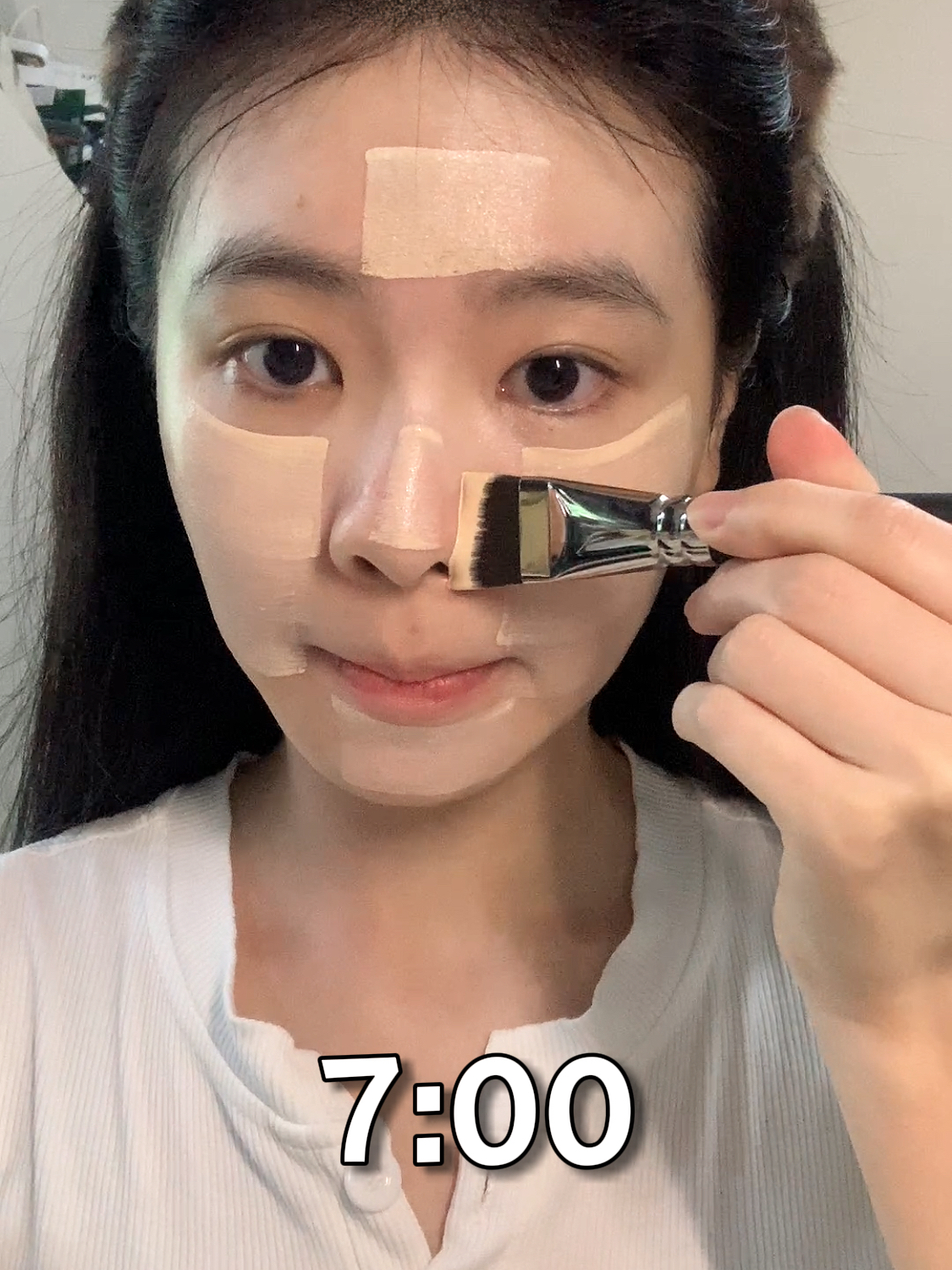 沉浸式（7:00早八全妆上班💼25min轻松快速出门🏃