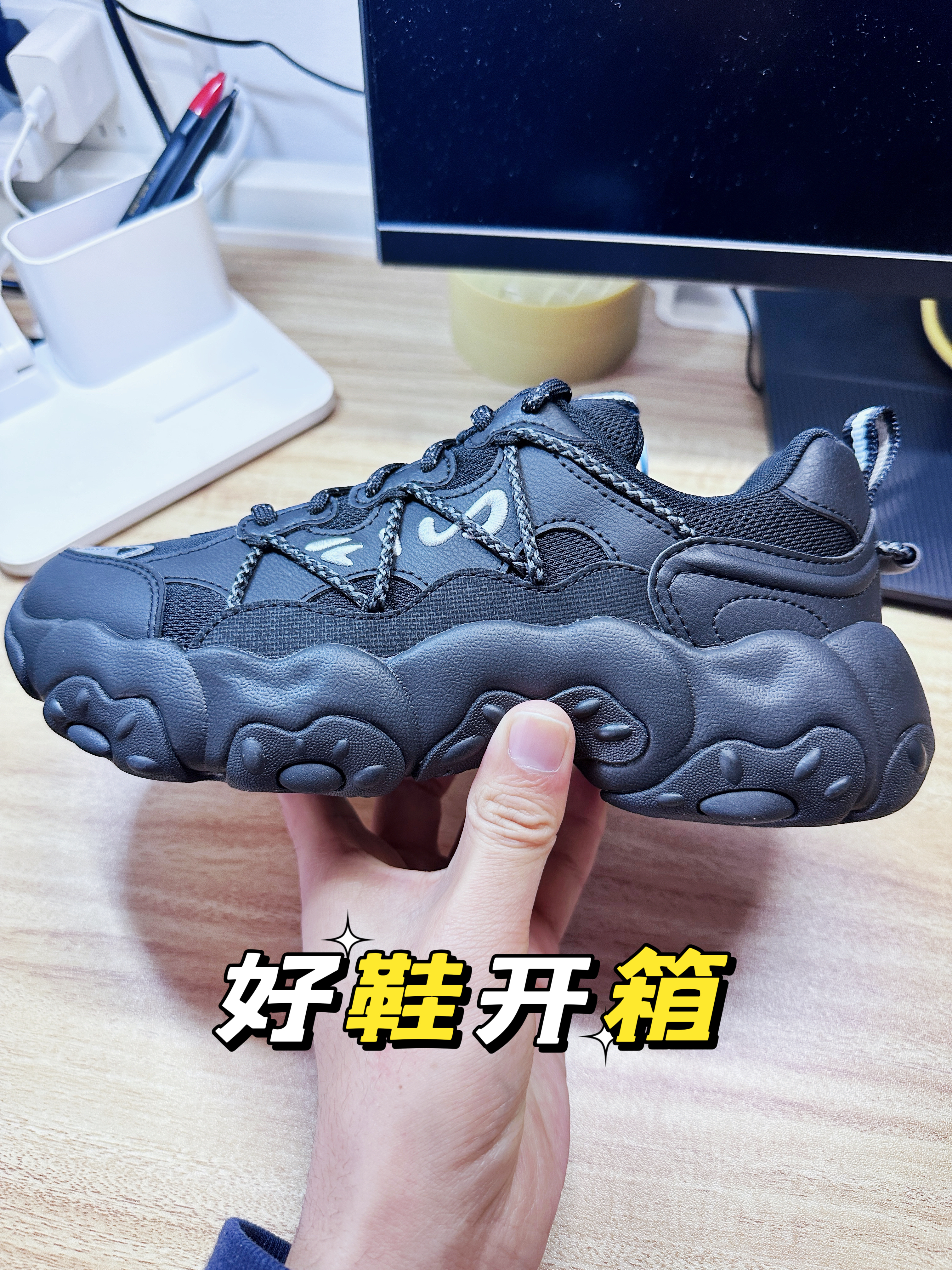 潮流新宠，舒适自由😍 | 斐乐猫爪鞋开箱
