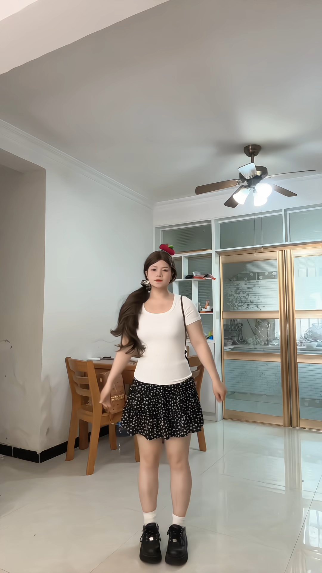小个子甜妹出街!