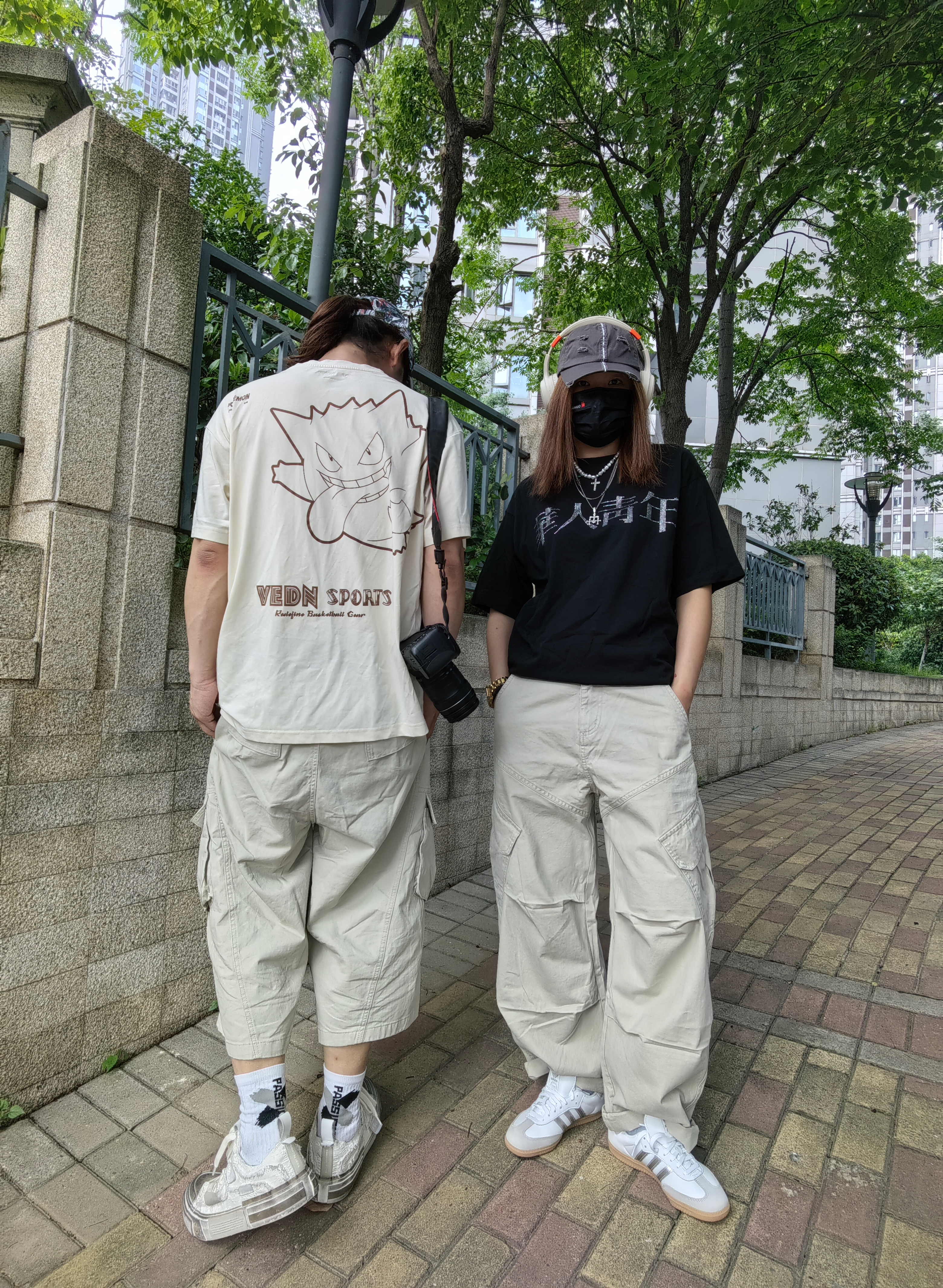 春夏情侣情侣休闲工装风穿搭分享