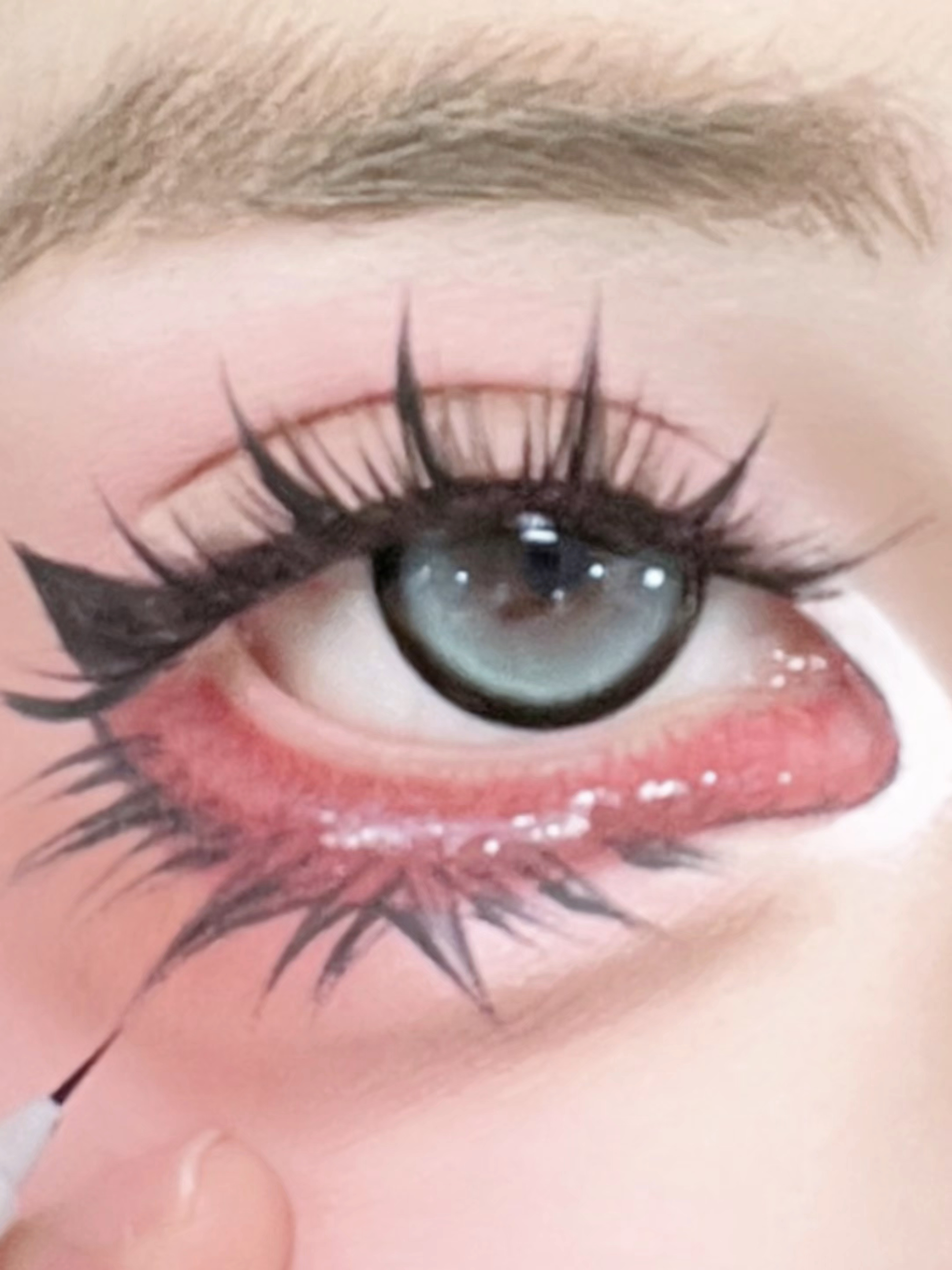 单眼皮的有效大眼教程