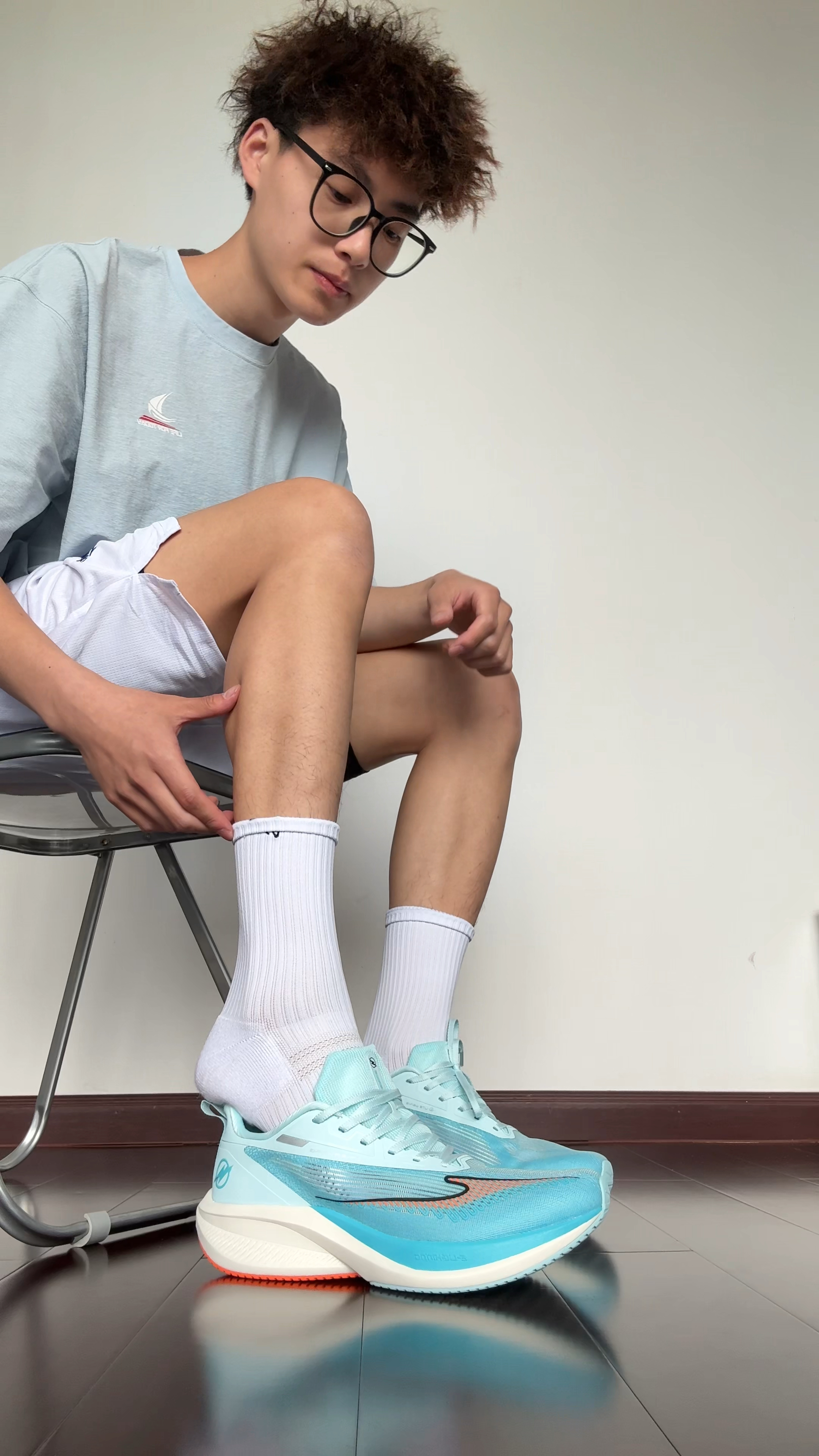 体育生高颜值夏季训练跑鞋上脚分享