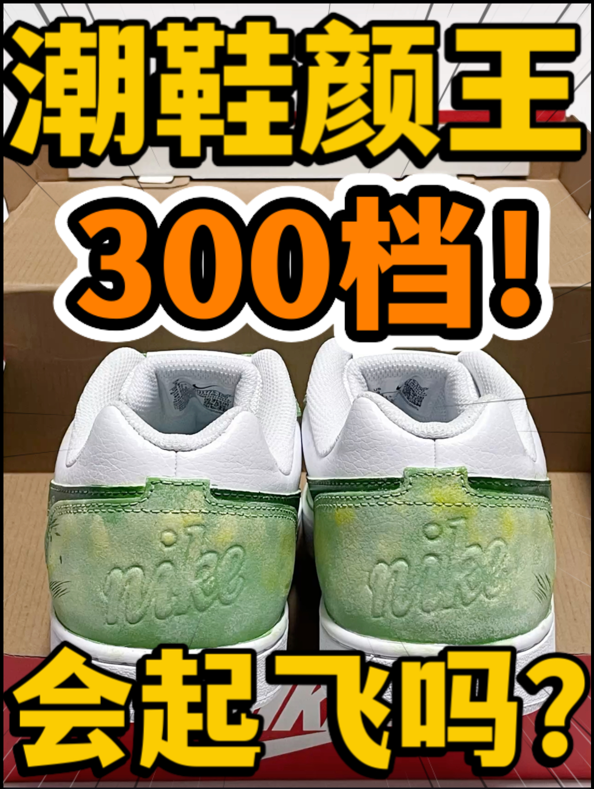 🔥潮鞋颜王‼️3️⃣0️⃣0️⃣档『绿野仙踪』会起飞吗⁉️