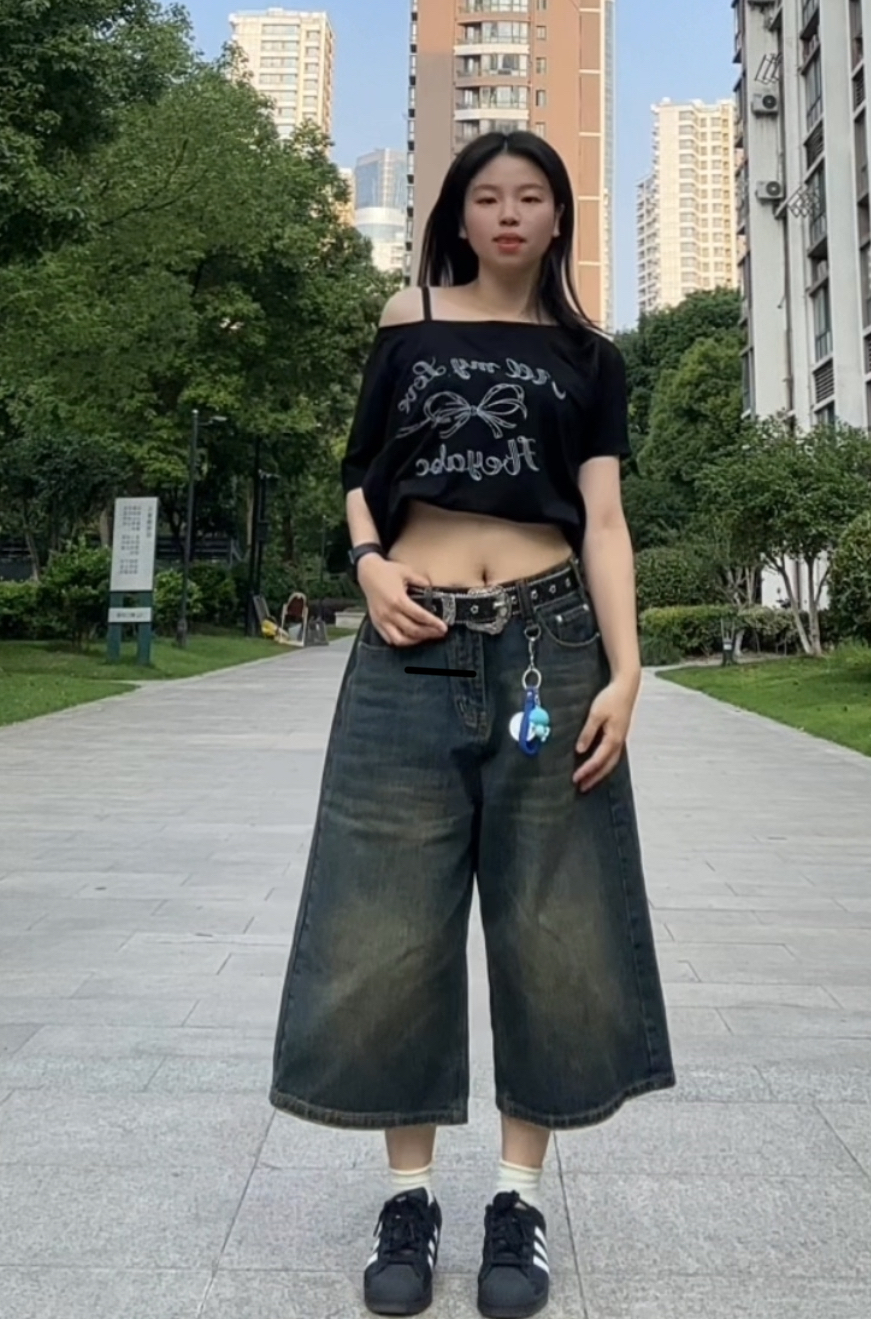 爱惨了七分牛仔蓝