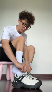 想看看大家的夏日爱穿的黑白运动休闲鞋