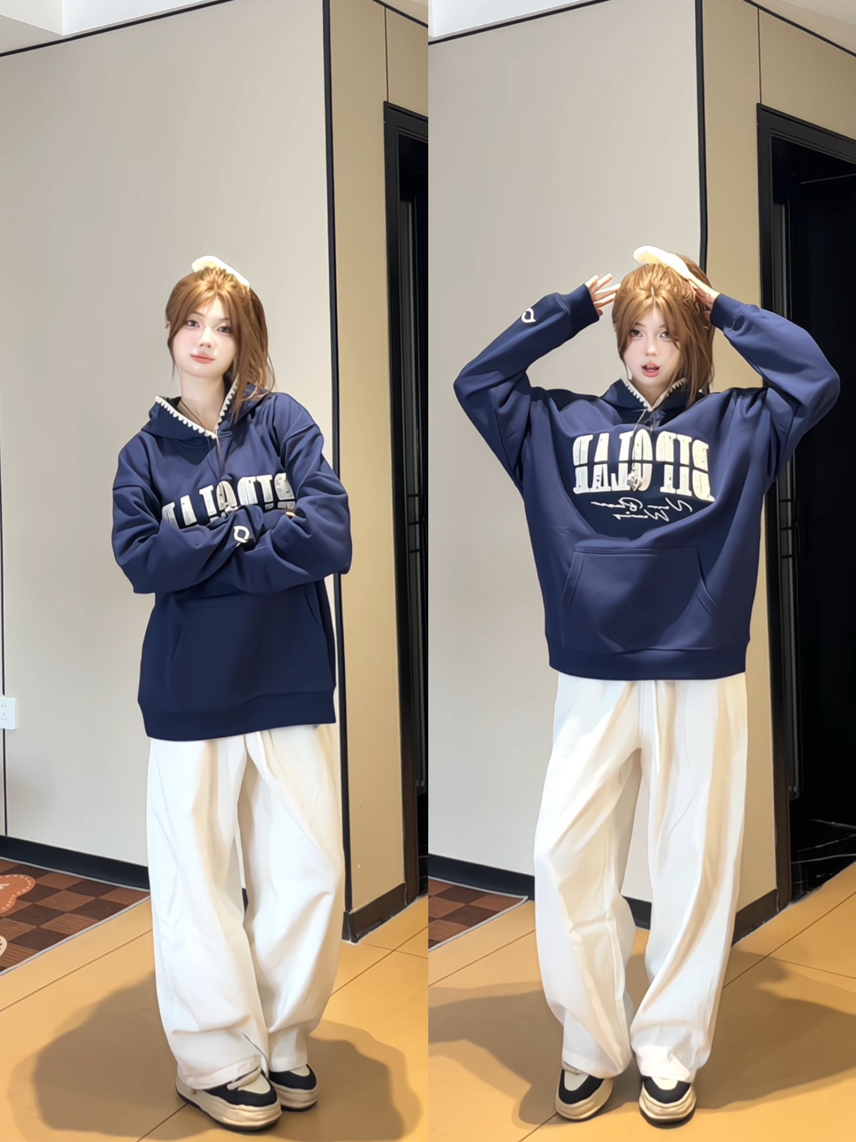 校园运动风🫐还得是卫衣够权威