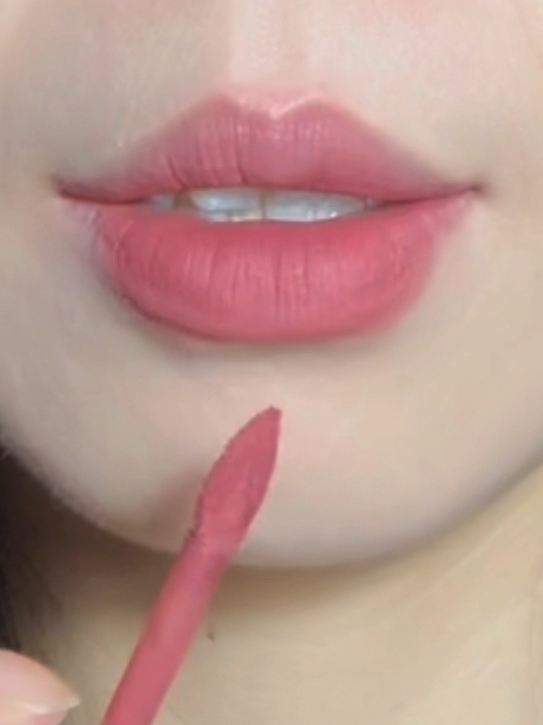 学着博主画的唇妆~你们看成功了吗??