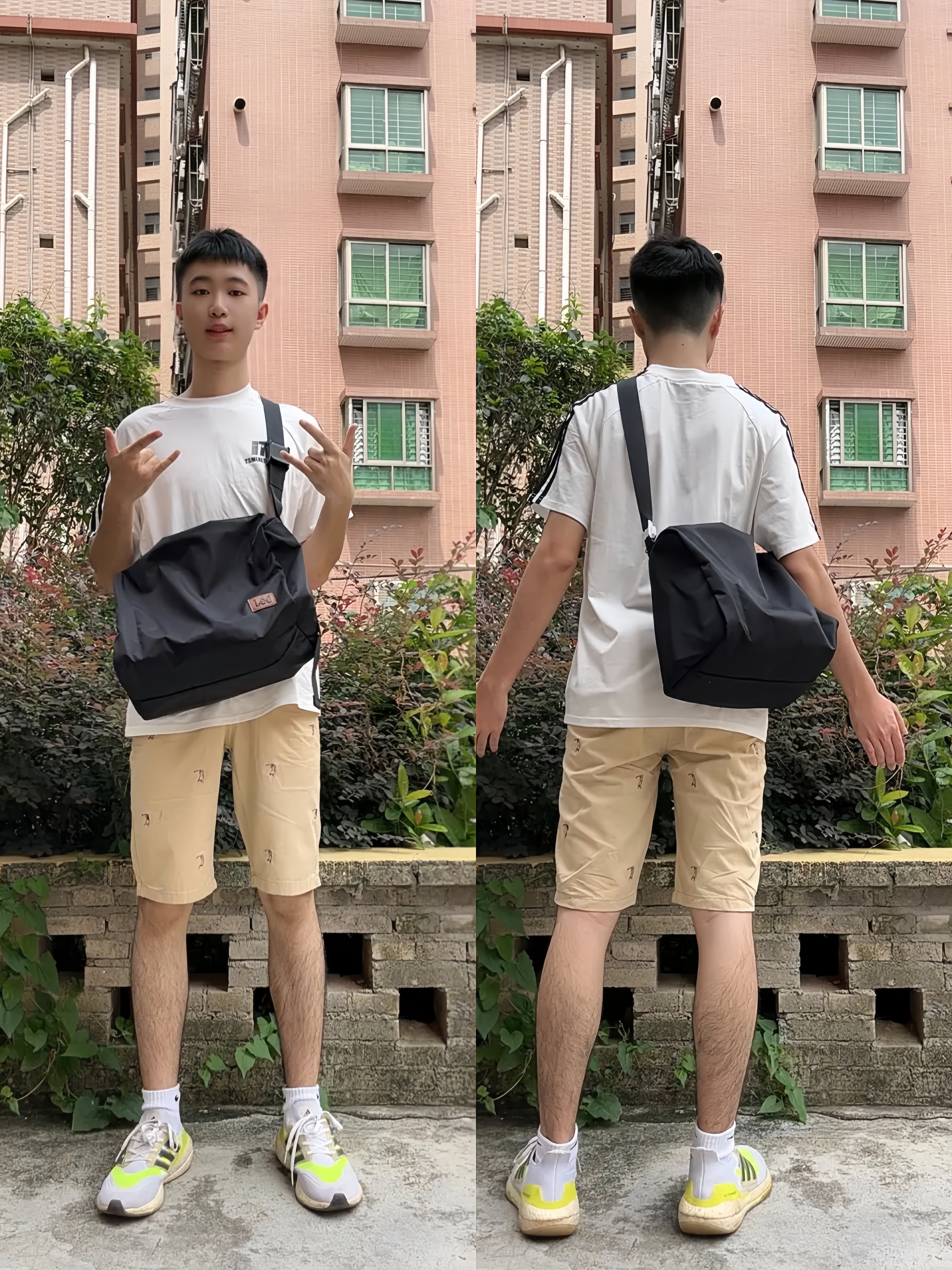 大容量Lee斜挎包 通勤旅行一把抓