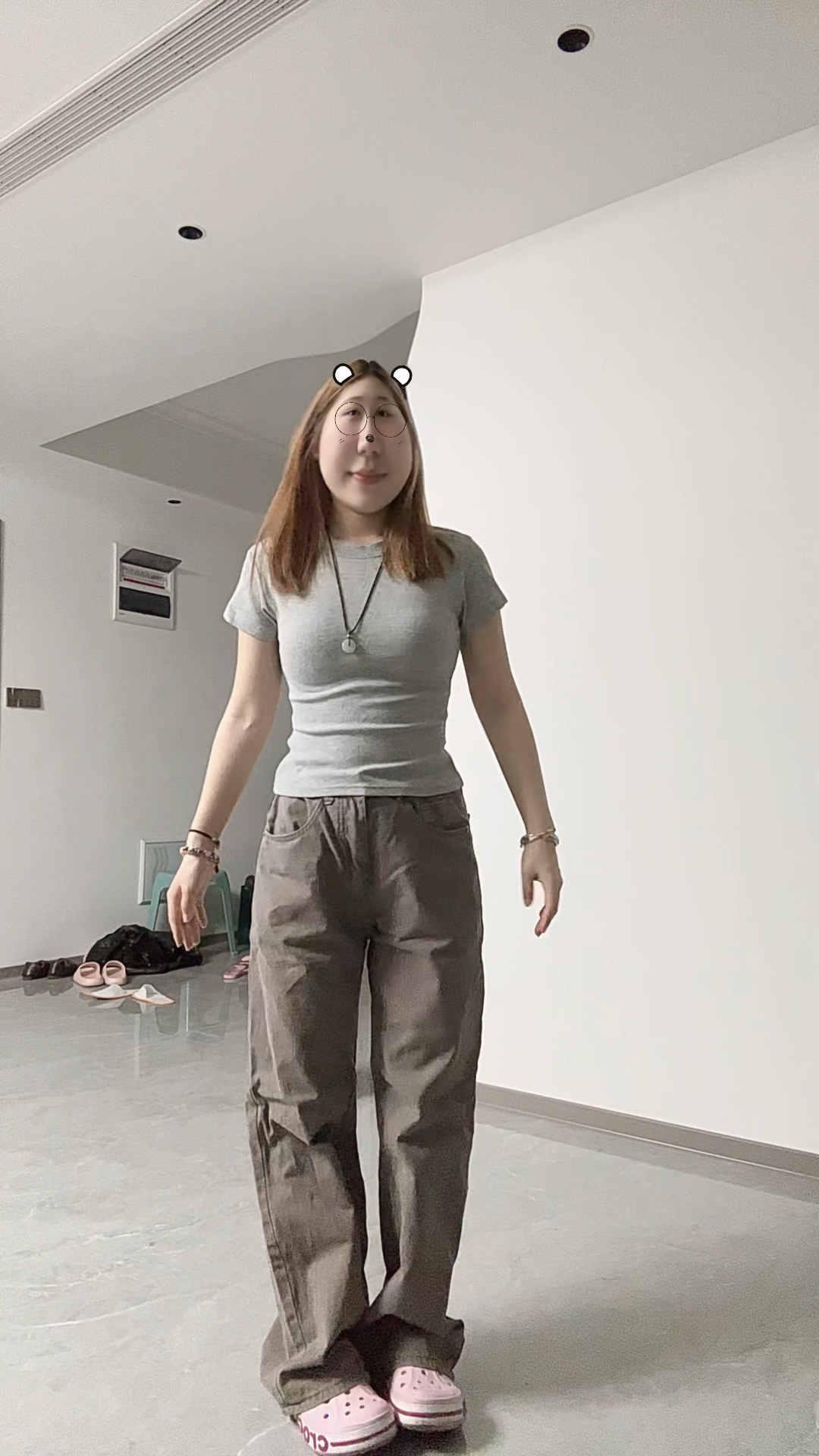 153 100微胖穿搭