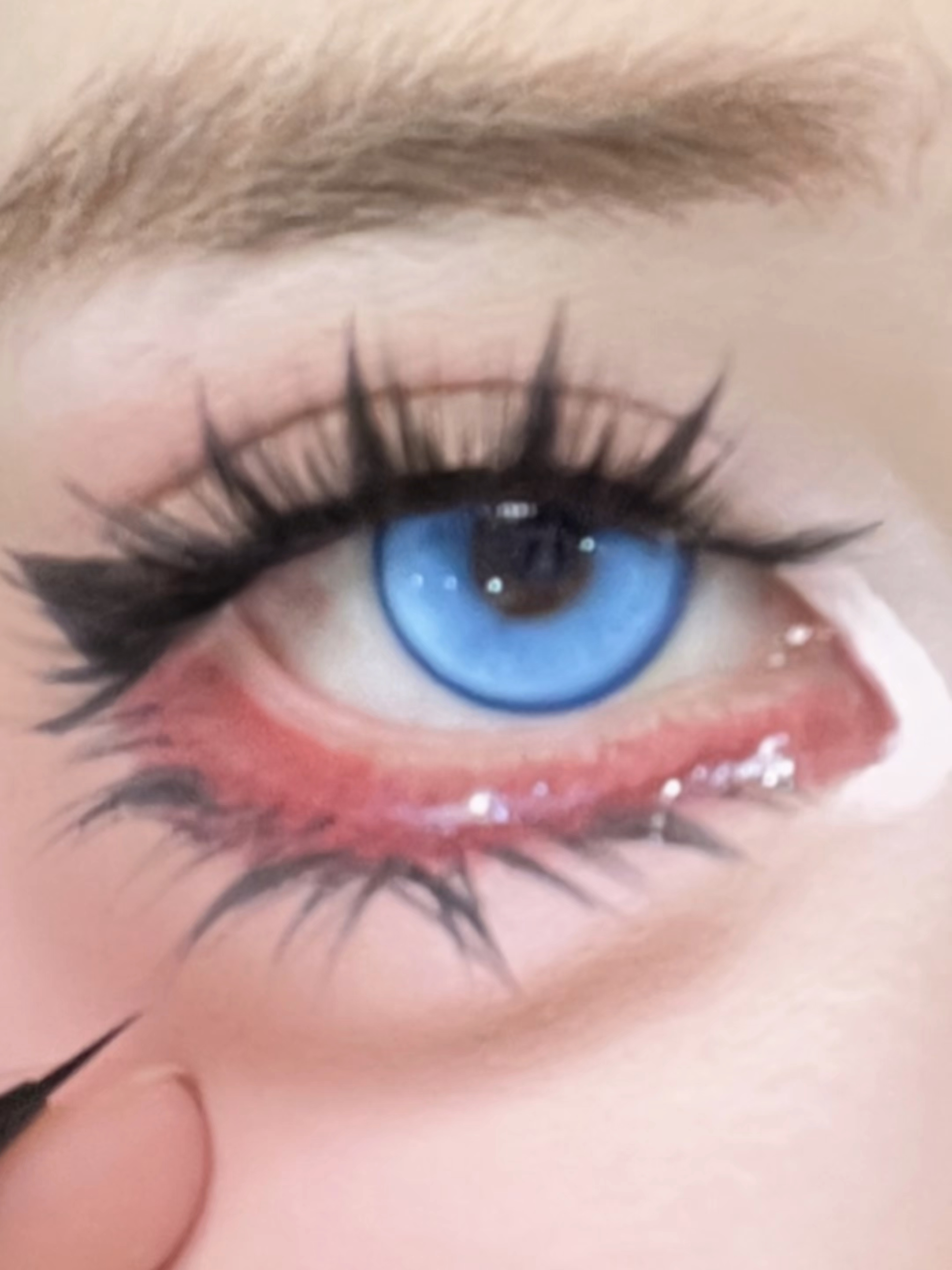 详细漫画感大眼跟练教程