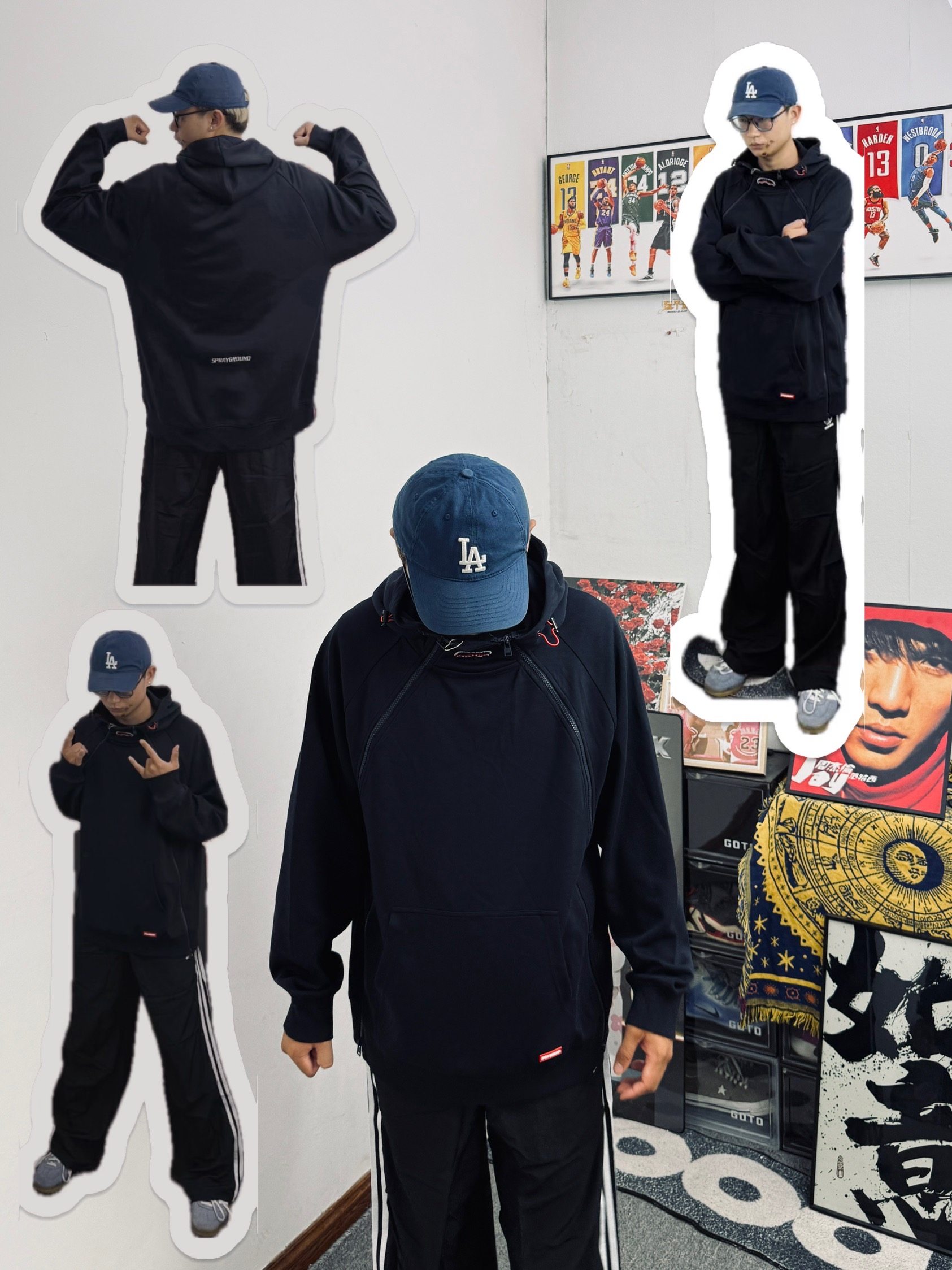 秋日静默复古风｜卫衣的松弛感