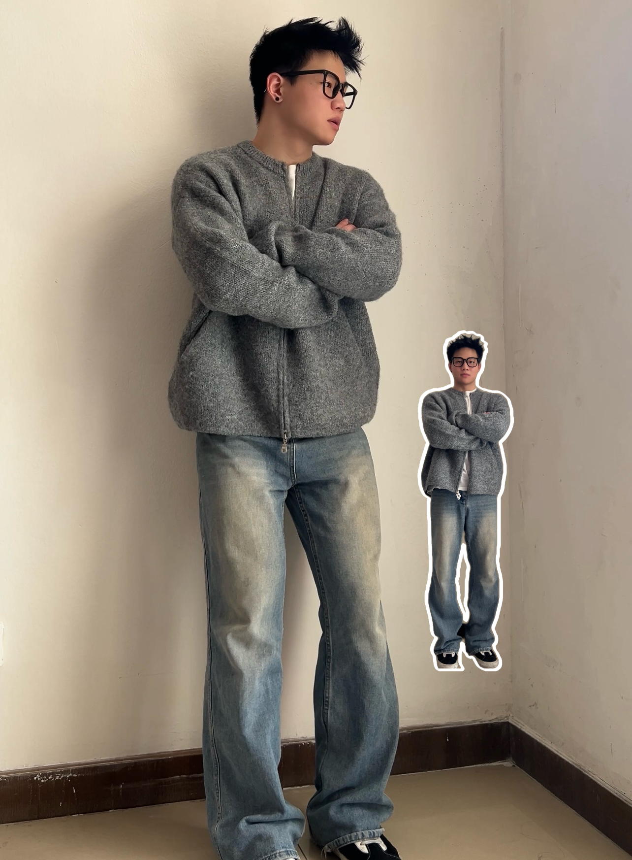 OOTD｜秋天就该穿毛衣