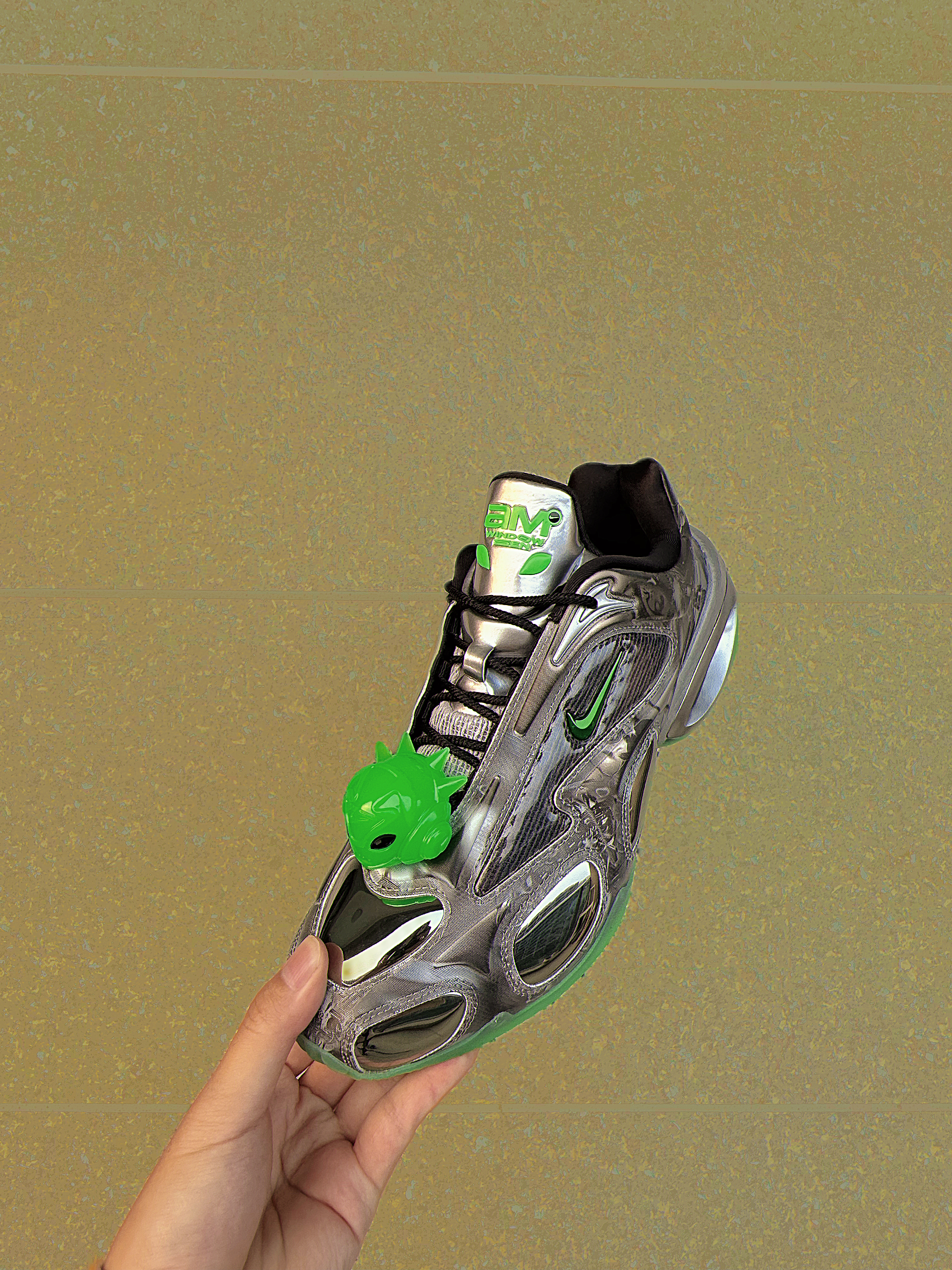 被这双鞋帅到!WINDOWSEN × Nike Air Max Muse未来感拉满