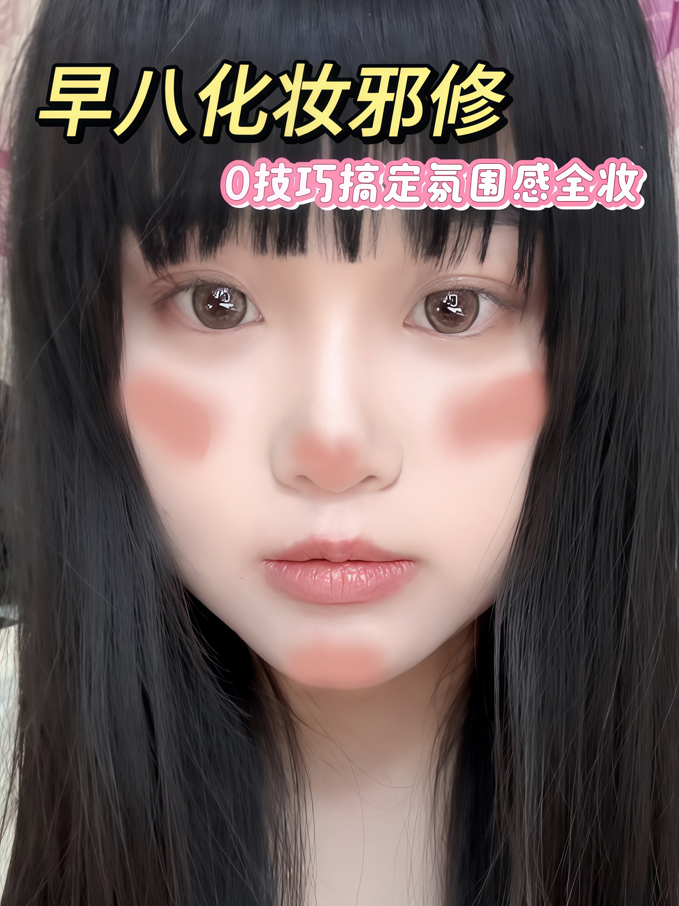 早八邪修5min快速出门妆