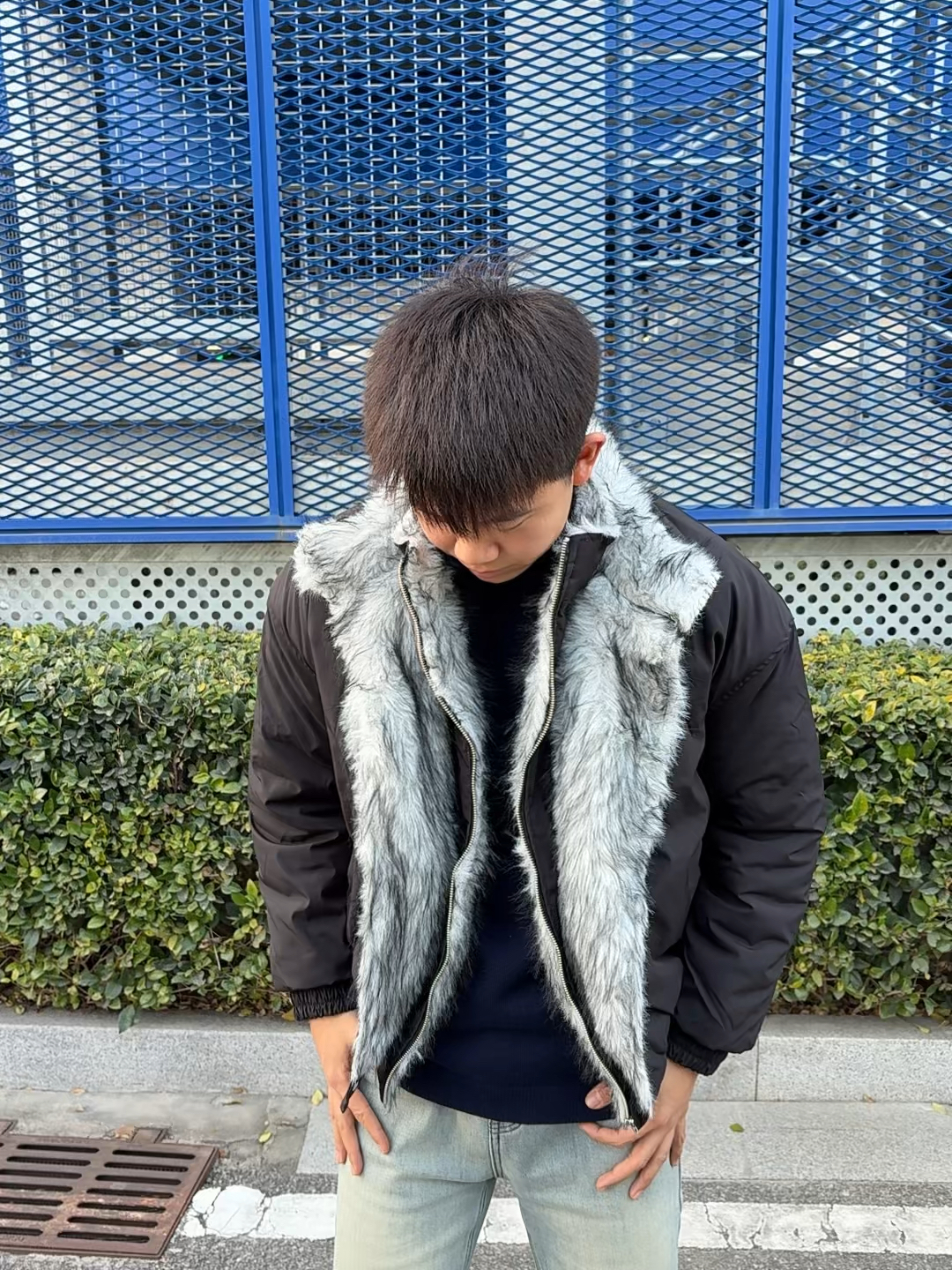 把座山雕穿身上，帅得很直接