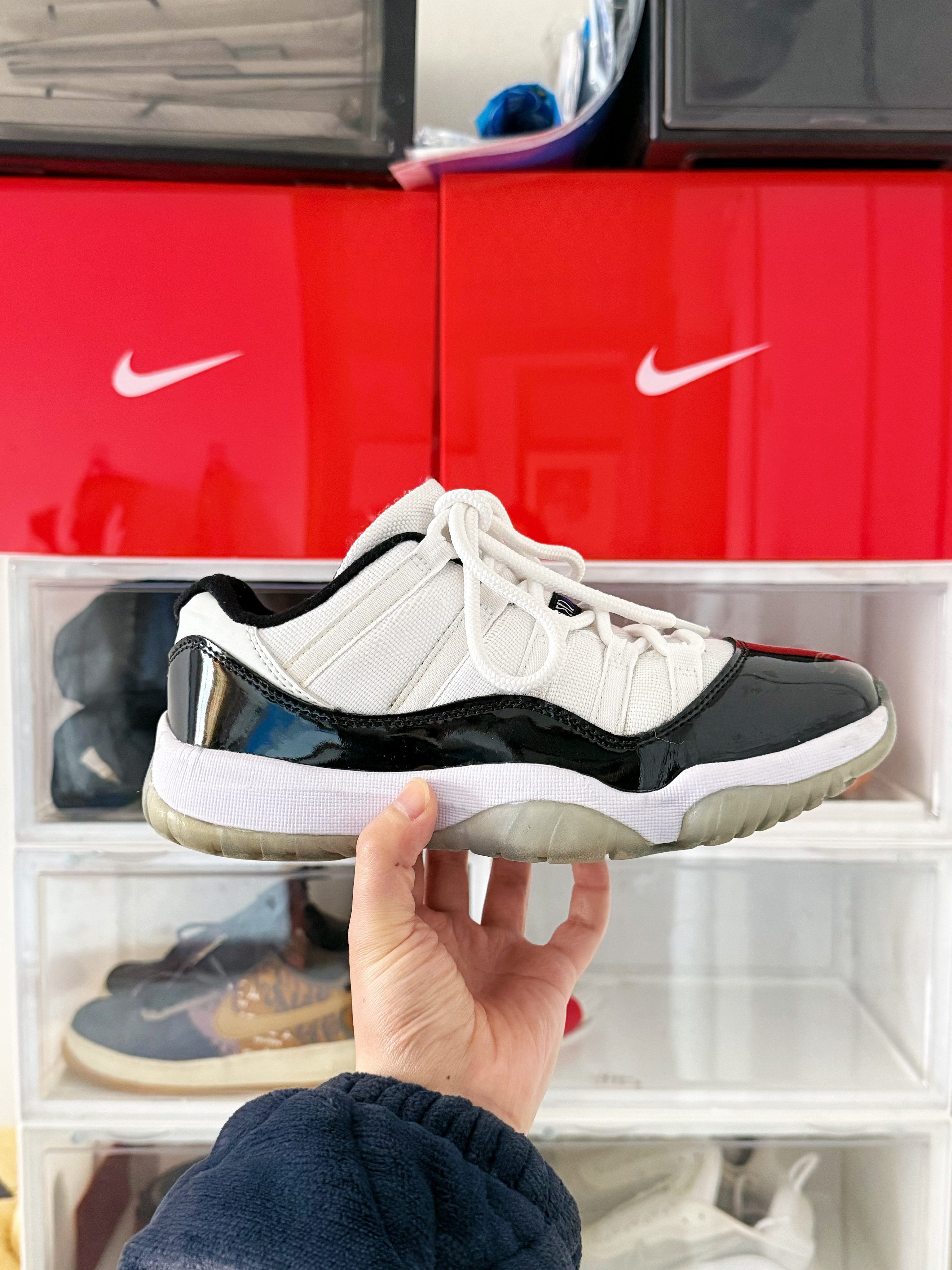 当时抢破头才入手到的一双AJ11👟