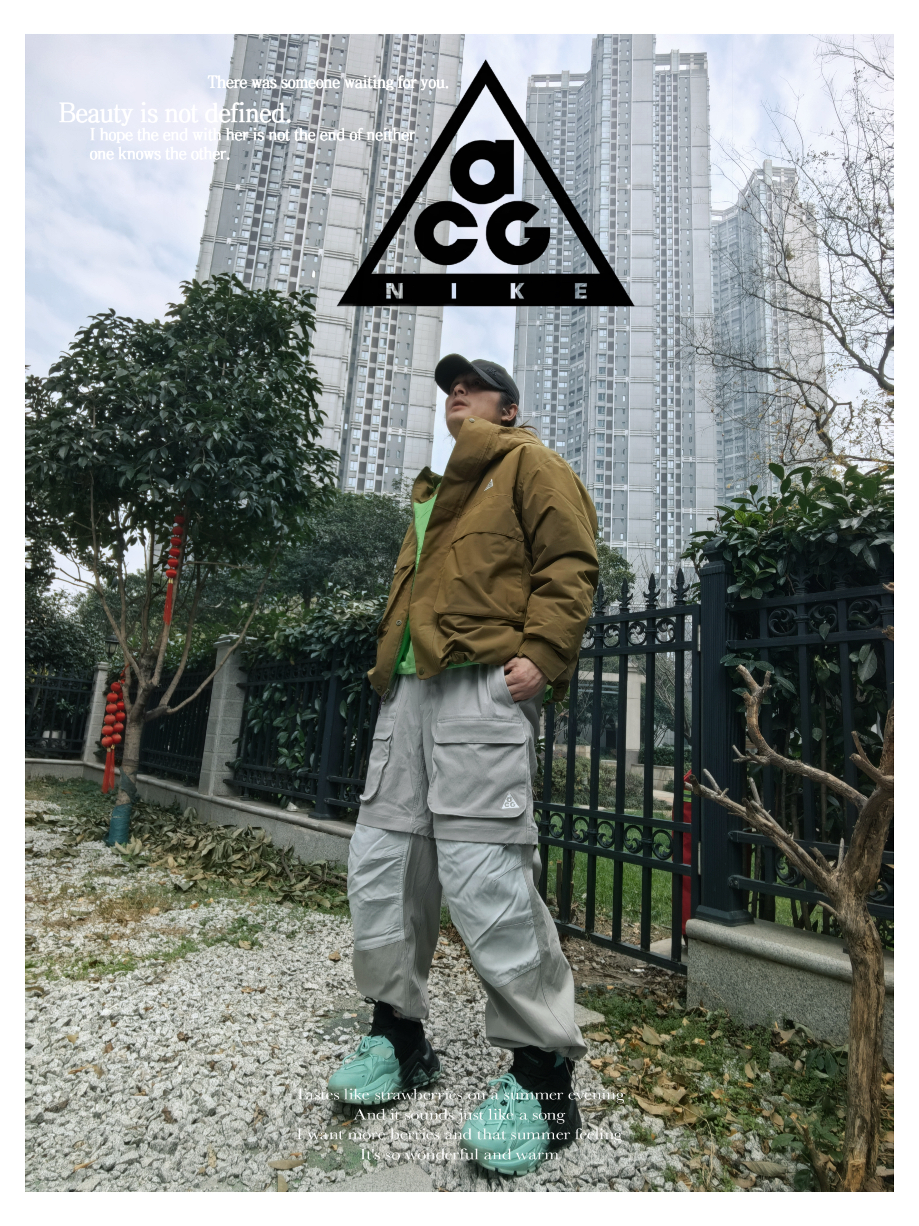 时髦冬日新年户外工装风穿搭分享