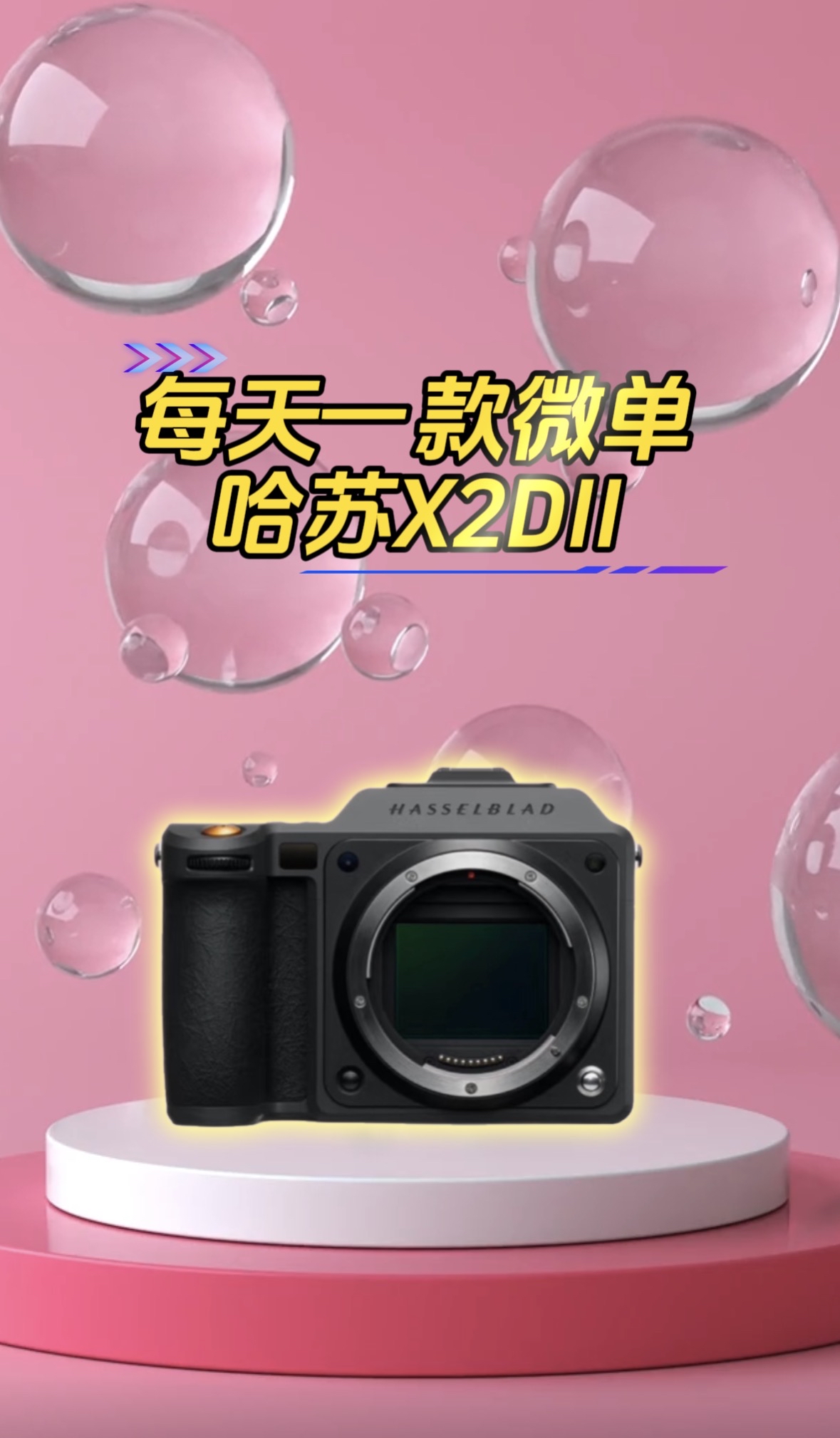 用五个W的玩具哈苏X2DII感受直出的魅力